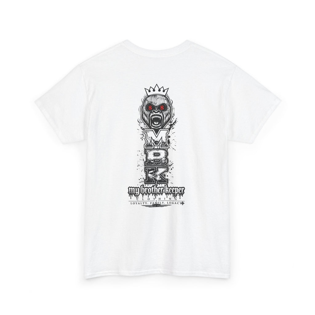 MBK "My Brother Keeper" Graphic Tee — Bold Gorilla Crest Streetwear