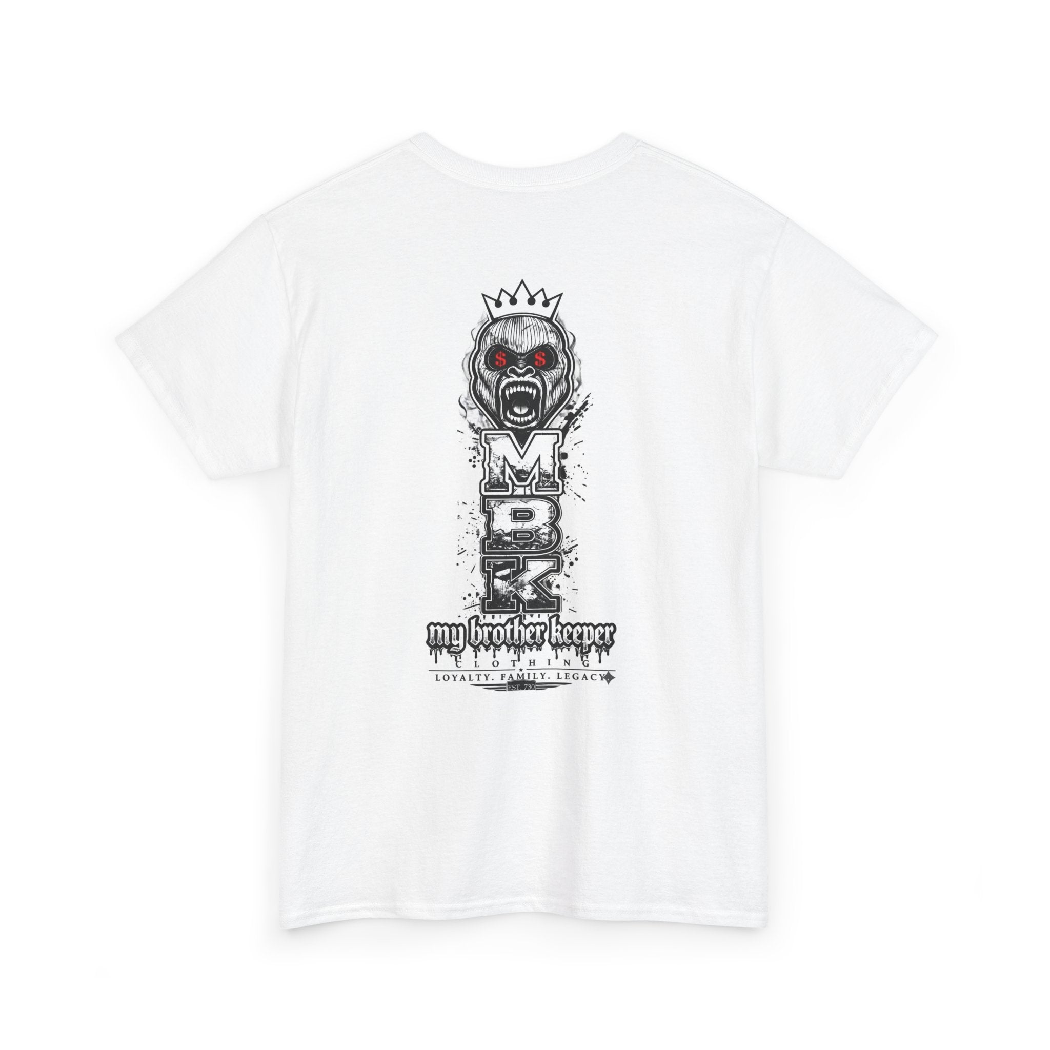 MBK "My Brother Keeper" Graphic Tee — Bold Gorilla Crest Streetwear
