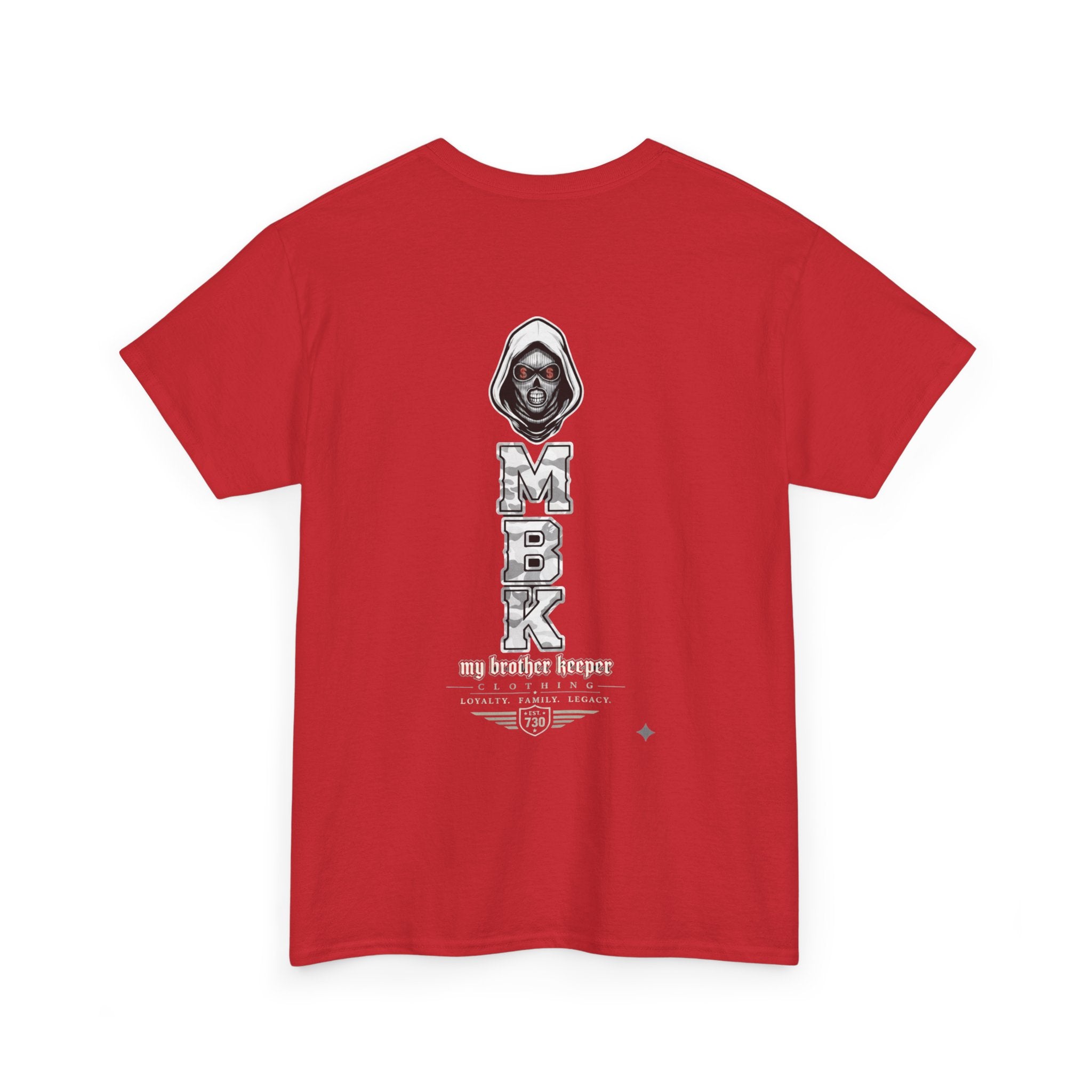 Grim Reaper 'M.B.K' Graphic Tee — Streetwear Skull Hoodie Design