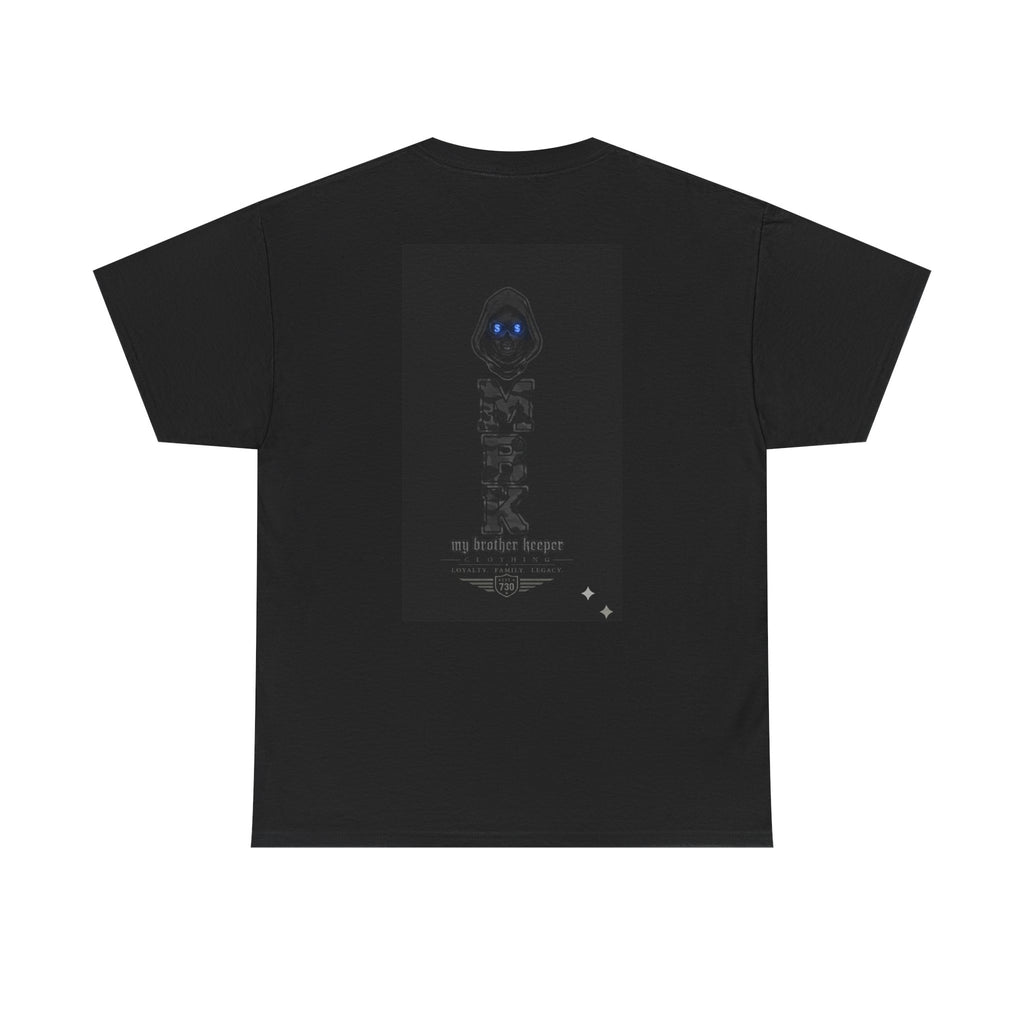 Grim Reaper "My Brother Keeper" Graphic Tee — Gothic Dark Aesthetic T-Shirt