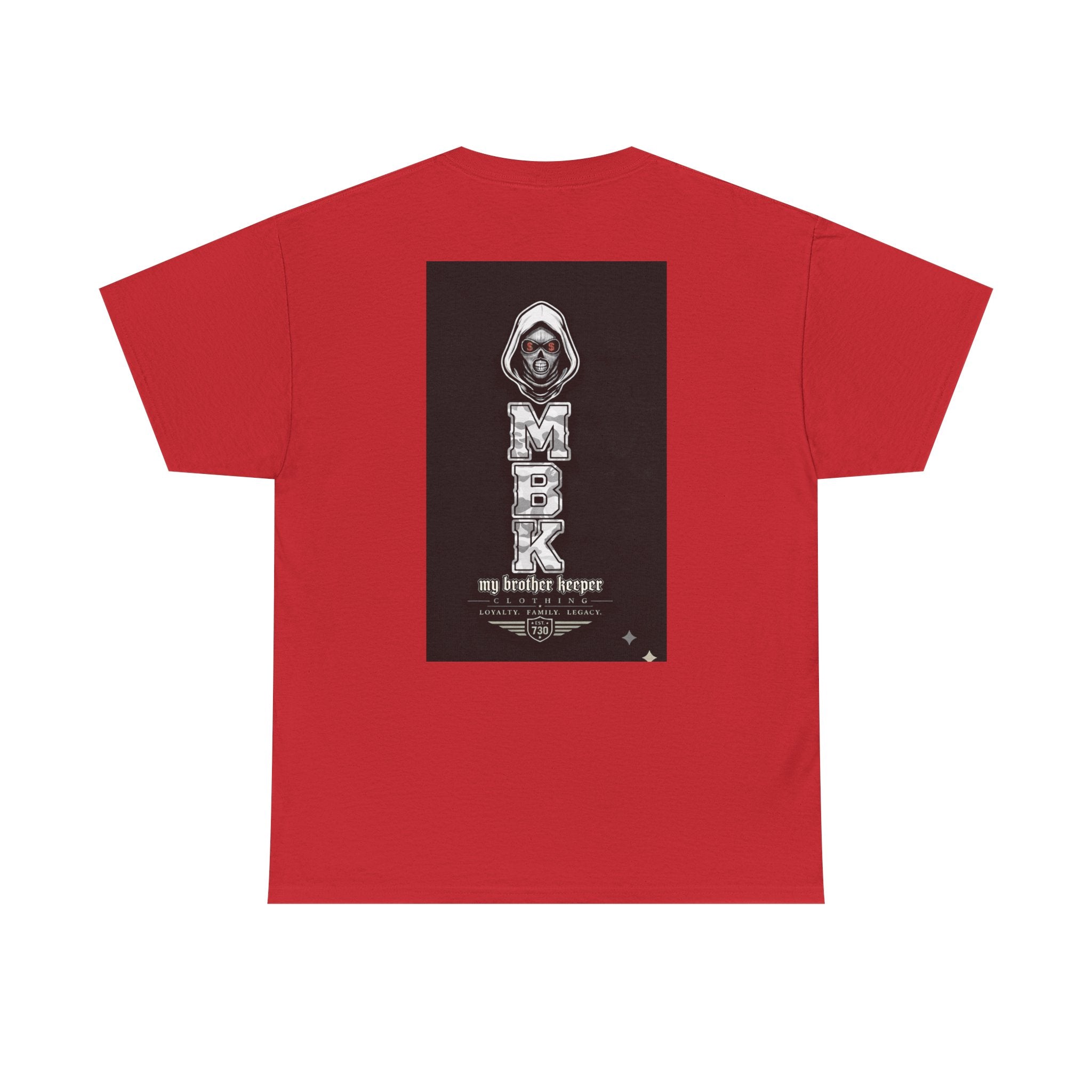 T-Shirt — "M.B.K. My Brother Keeper" Grim Reaper Graphic Tee