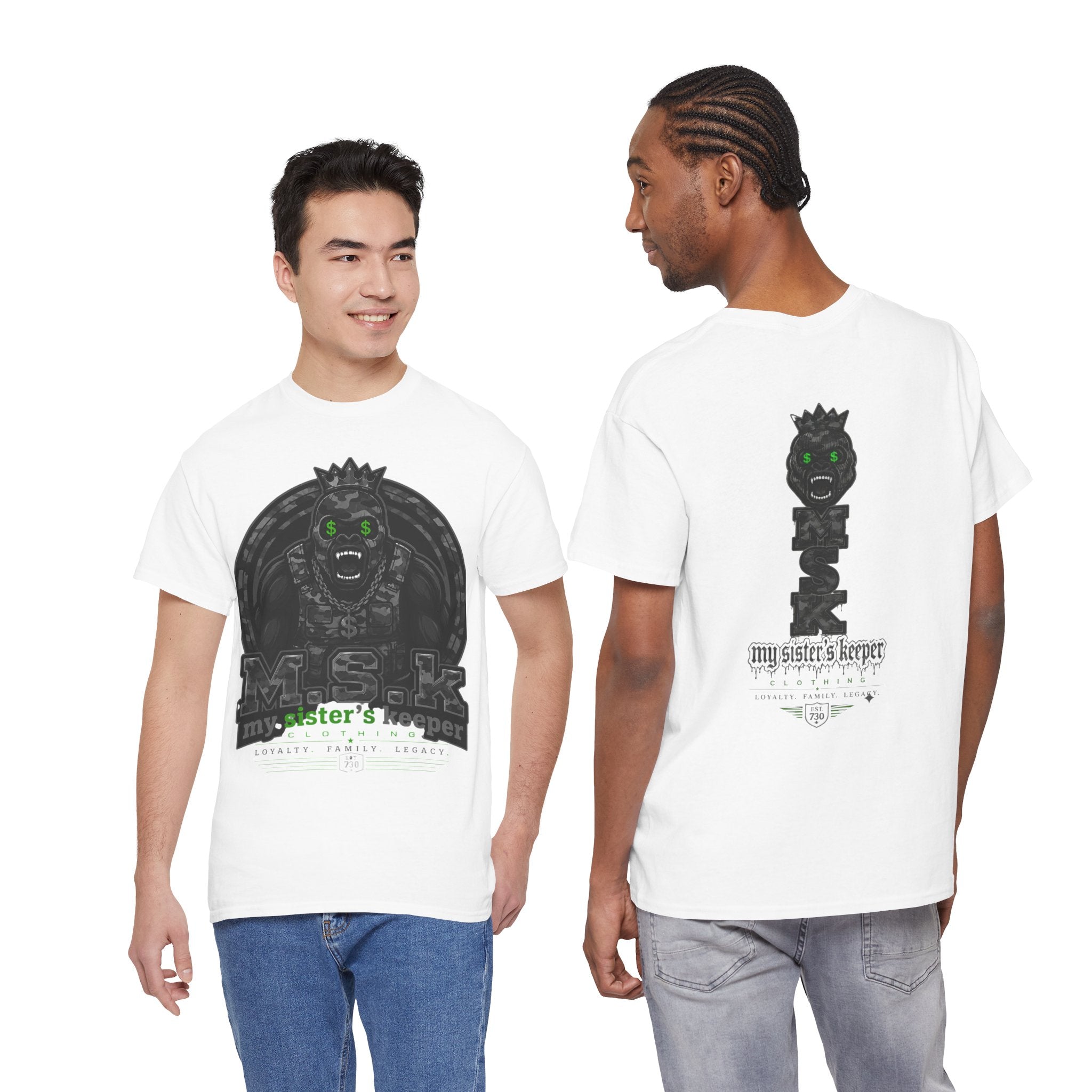 Keeper Graphic Tee — “My Sister’s Keeper” Urban Streetwear T-Shirt