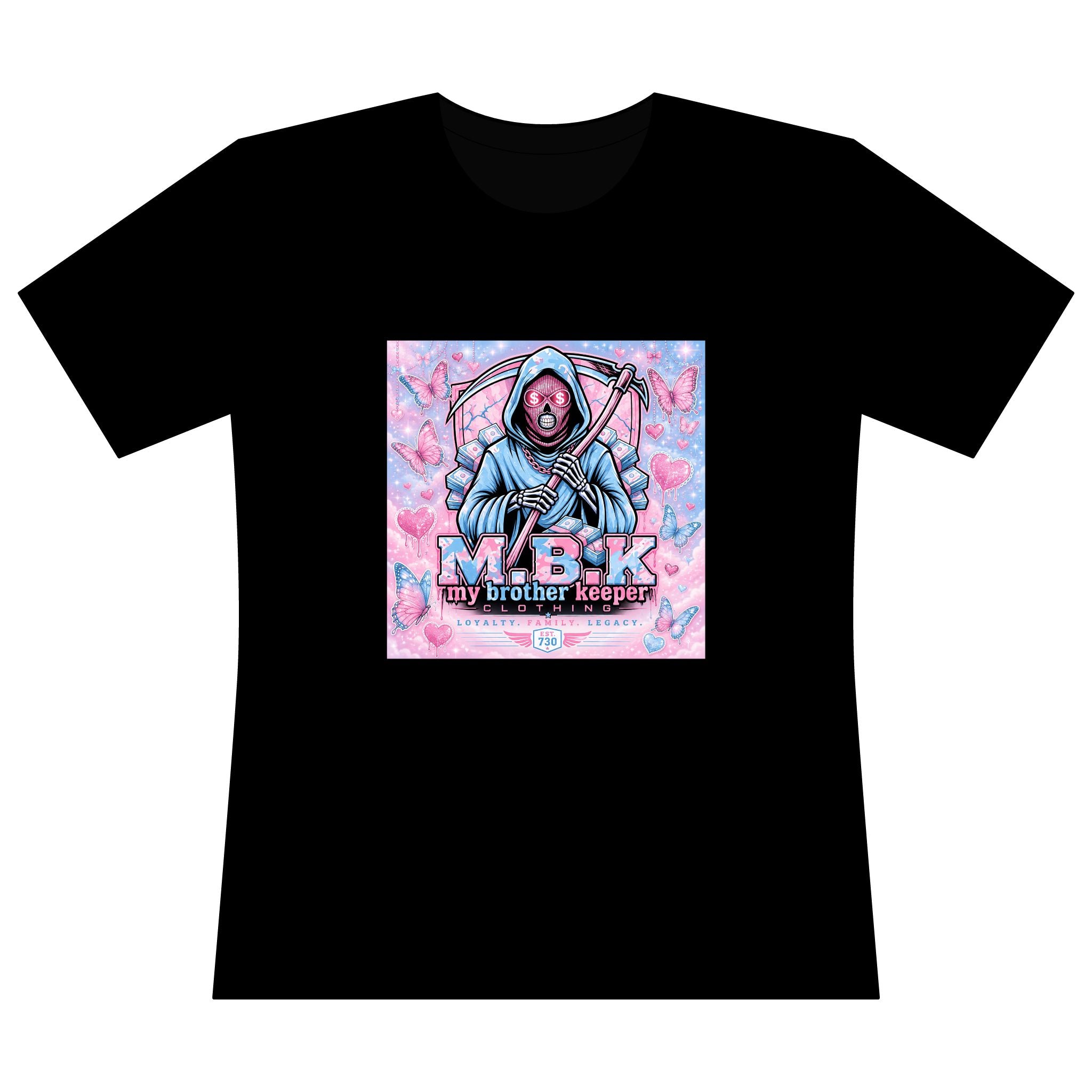 Grim Reaper 'My Brother Keeper' Graphic T-Shirt