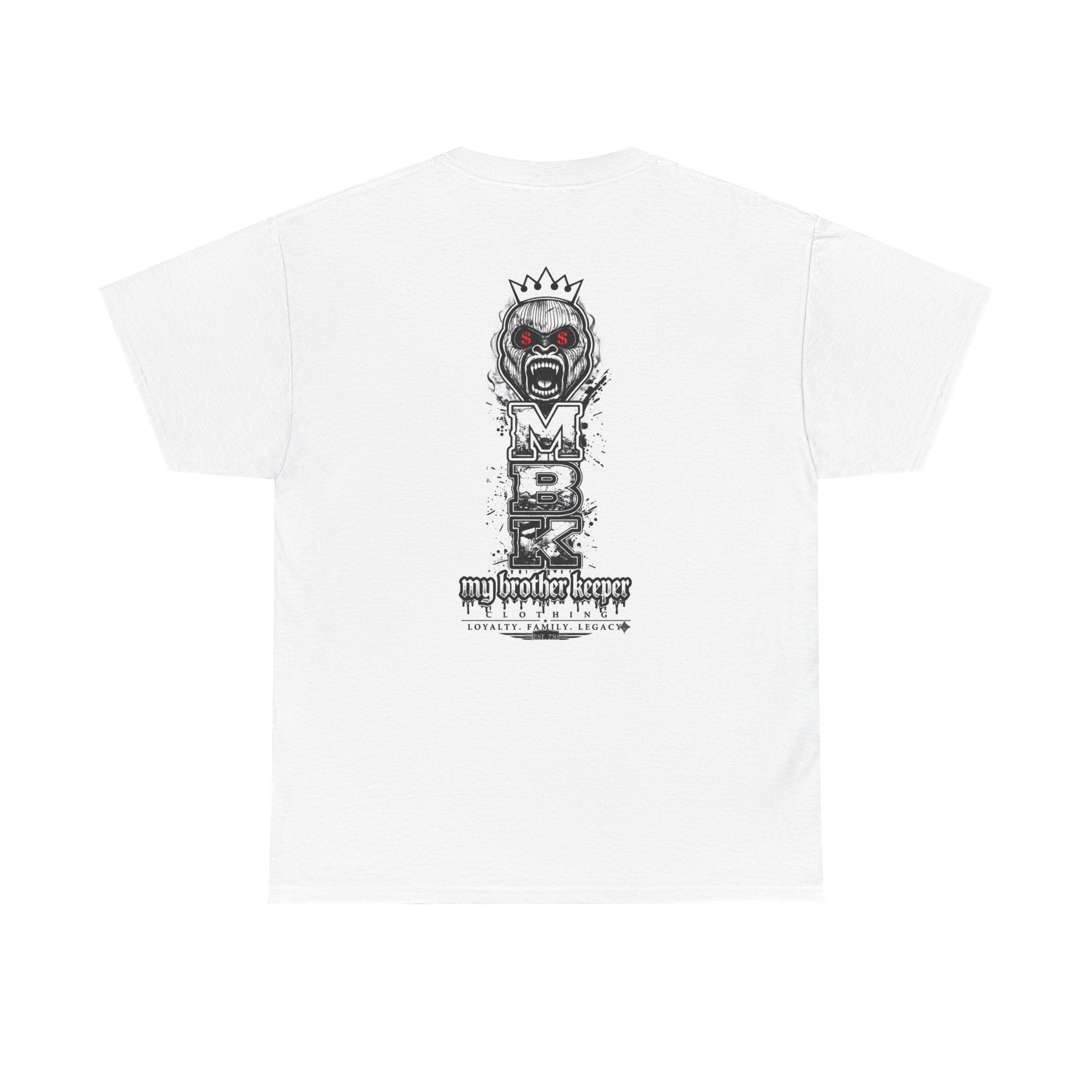 MBK "My Brother Keeper" Graphic Tee — Bold Gorilla Crest Streetwear