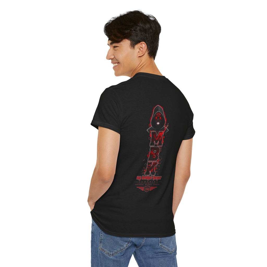 Graphic Tee — 'My Brother Keeper' Grim Reaper Streetwear T-Shirt