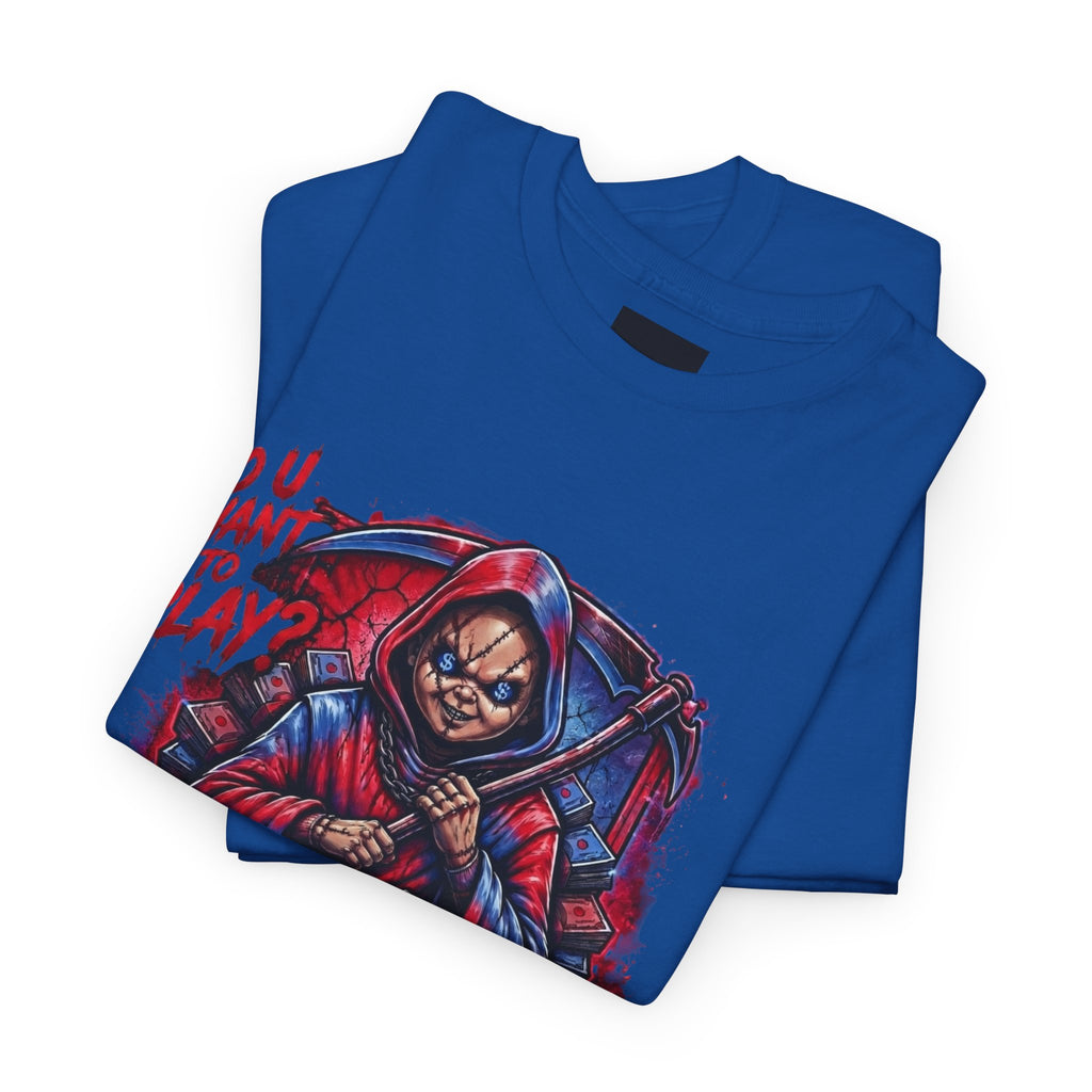 MBK 'Do U Wanna Play' Graphic Tee — Streetwear Hoodie Skull Design