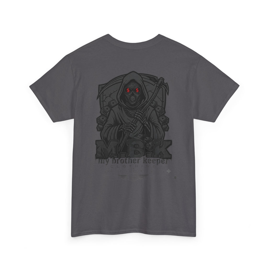 My Brother Keeper Grim Reaper T‑Shirt — Gothic Horror Tee