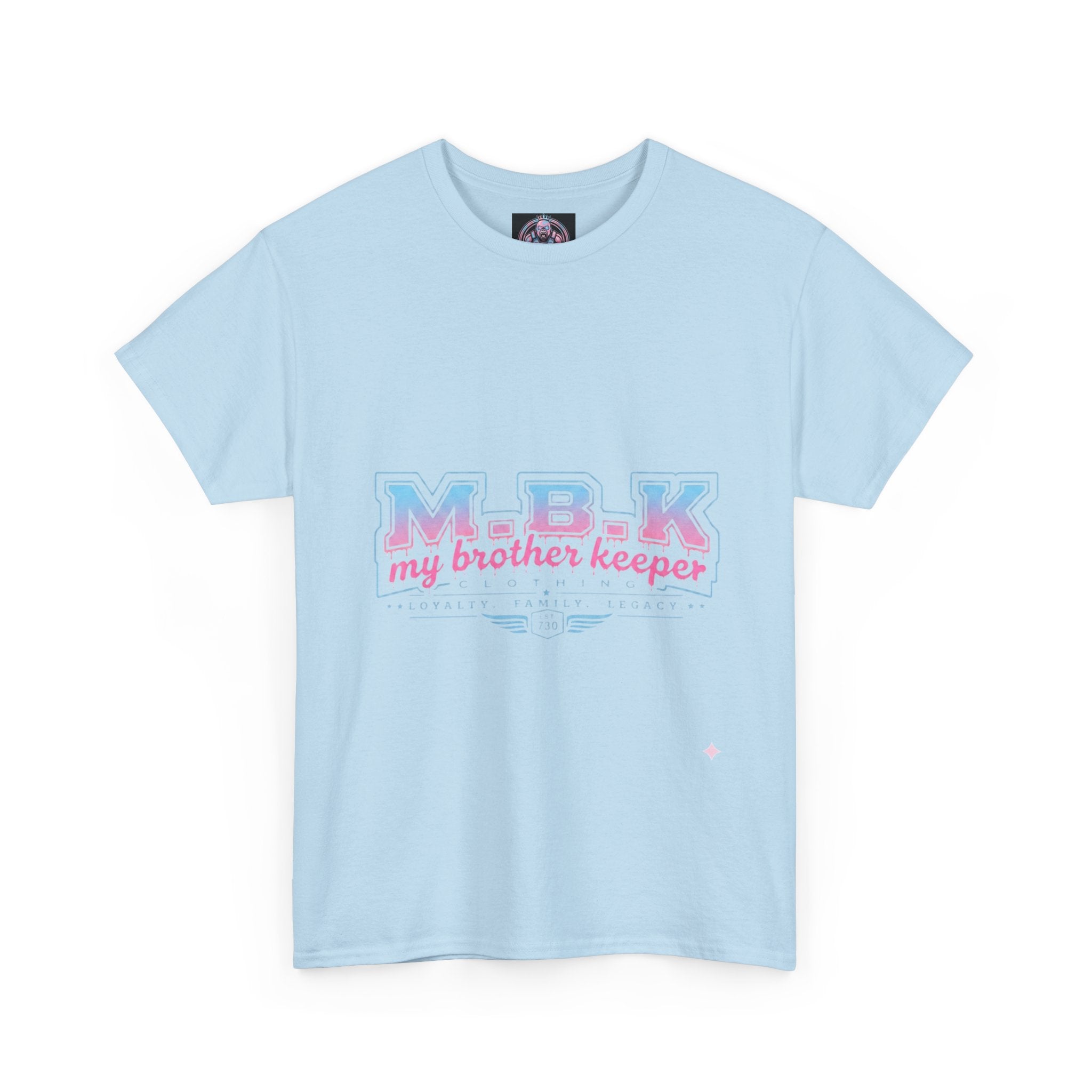 MBK "My Brother Keeper" Tee - Pastel Retro Graphic T-Shirt