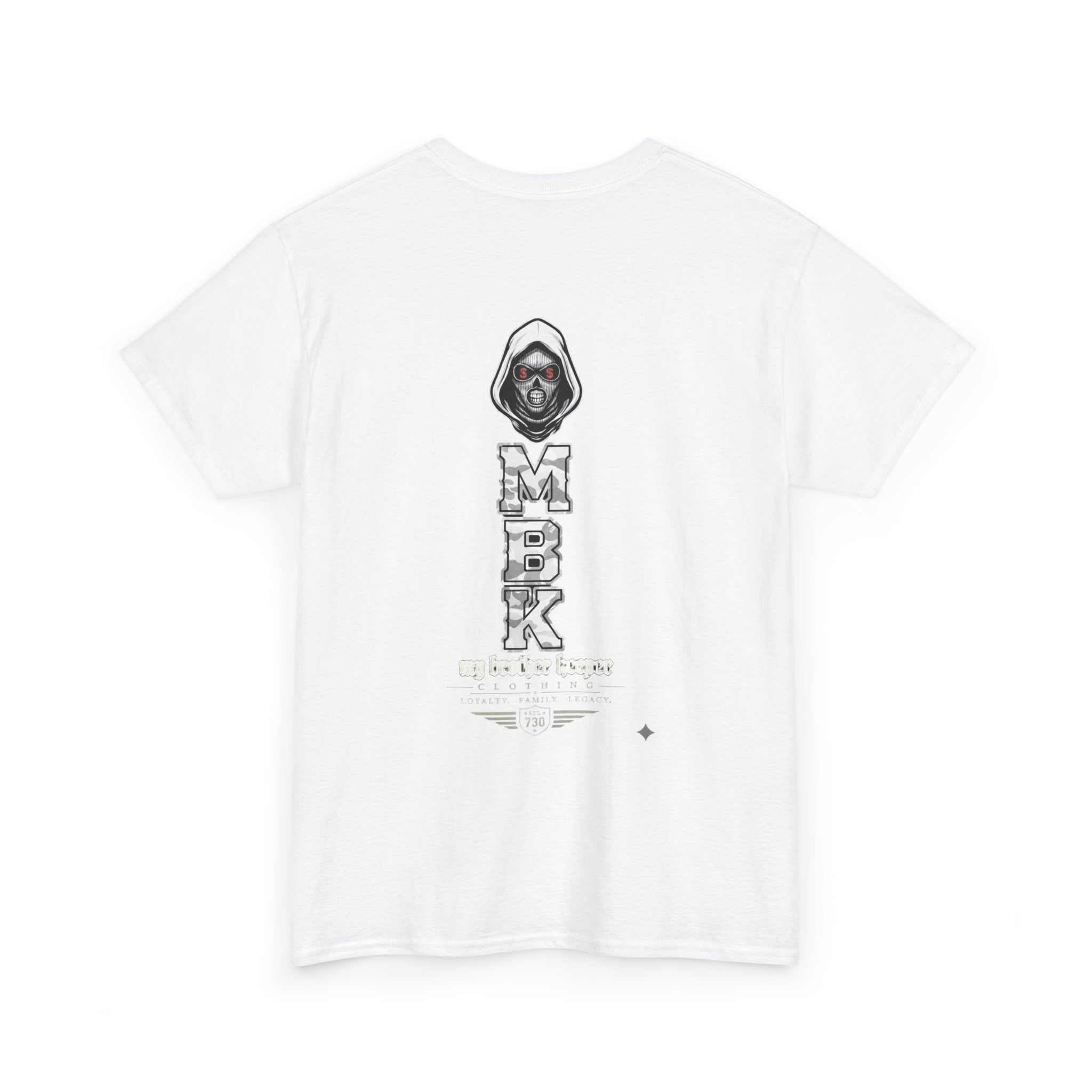 Grim Reaper 'M.B.K' Graphic Tee — Streetwear Skull Hoodie Design
