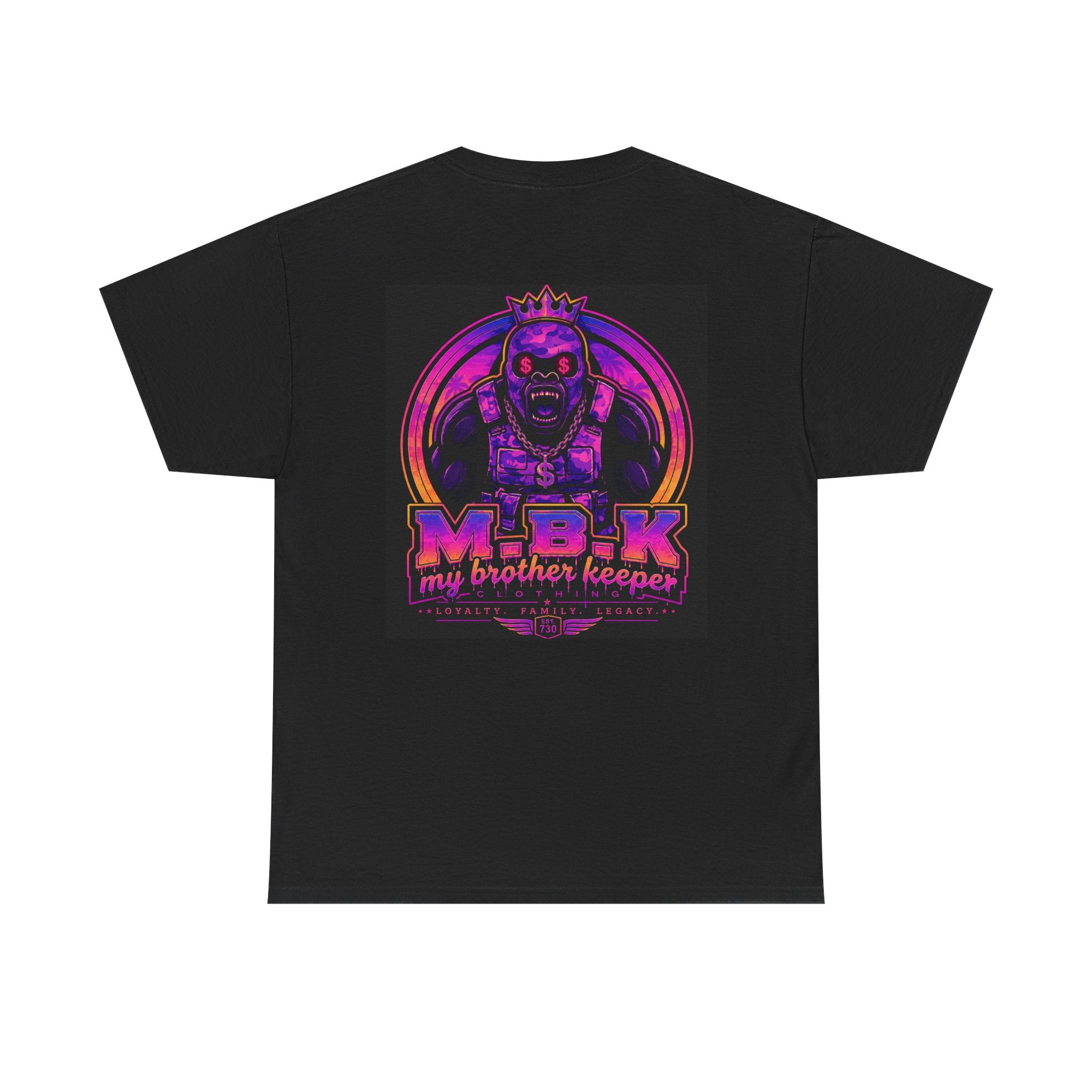 My Brother Keeper (MBK) Graphic Tee — Neon Gorilla Streetwear T‑Shirt