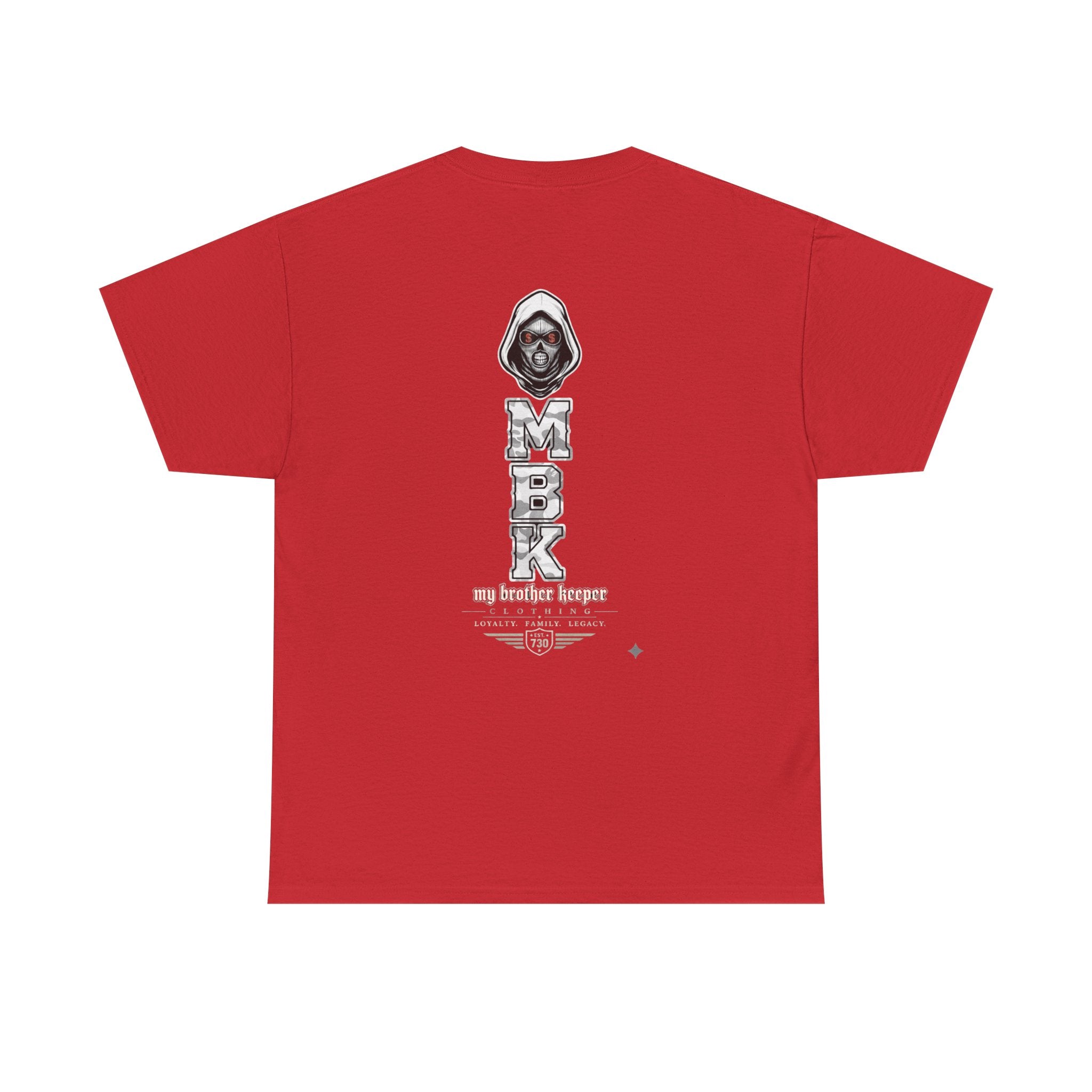 Grim Reaper 'M.B.K' Graphic Tee — Streetwear Skull Hoodie Design