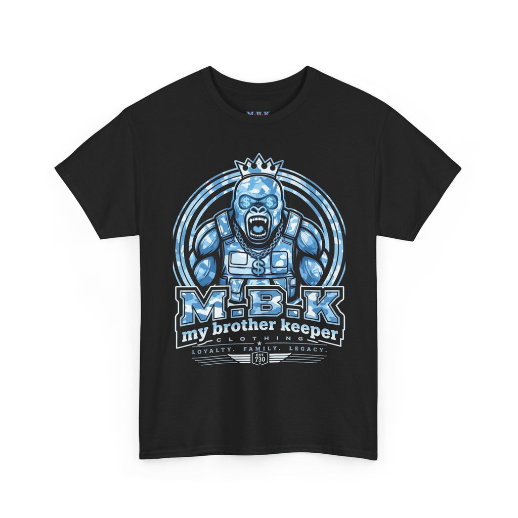 MBK King Gorilla Graphic Tee — Streetwear Gamer Logo T-Shirt