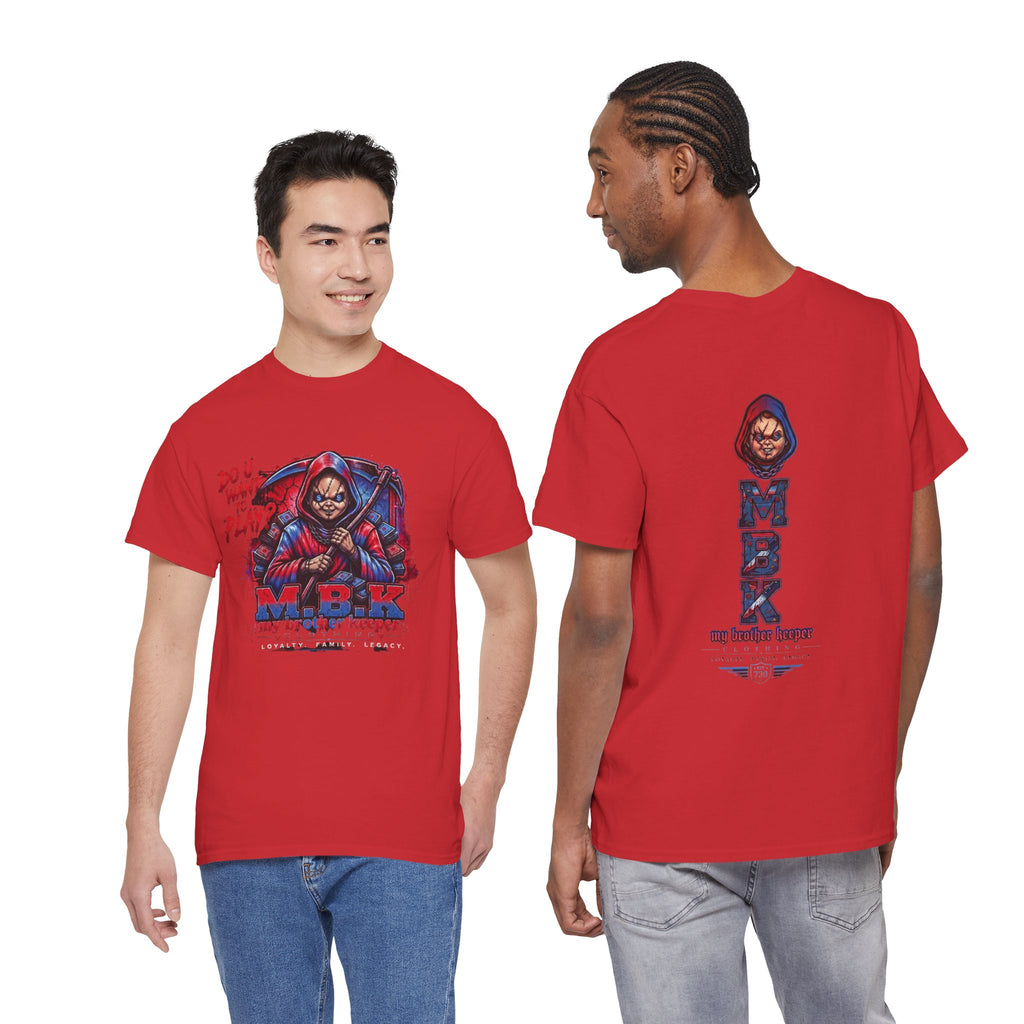 MBK 'Do U Wanna Play' Graphic Tee — Streetwear Hoodie Skull Design
