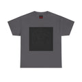 Black Graphic Tee — Subtle Inked Lion Crest Design
