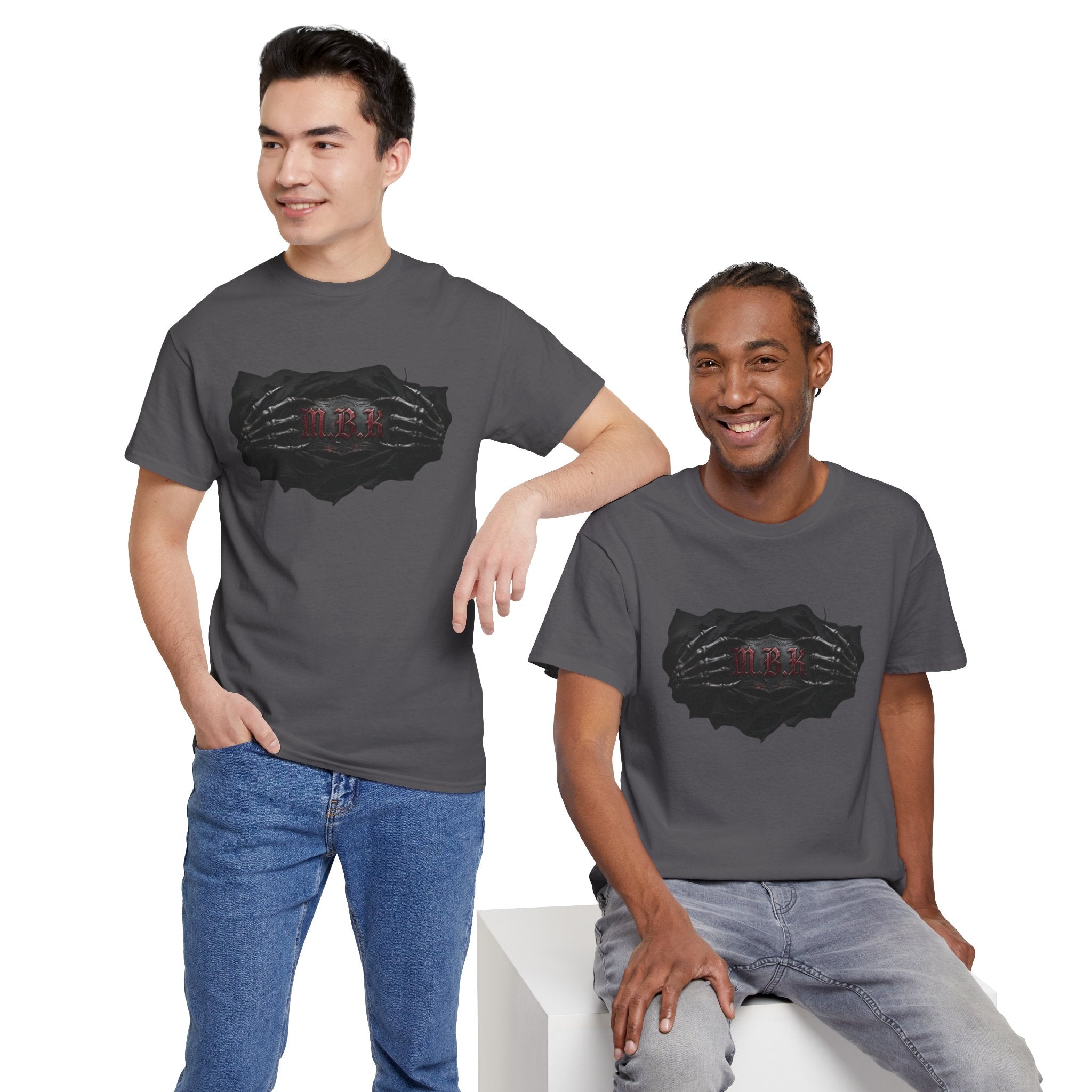 My Brother Keeper Grim Reaper T‑Shirt — Gothic Horror Tee