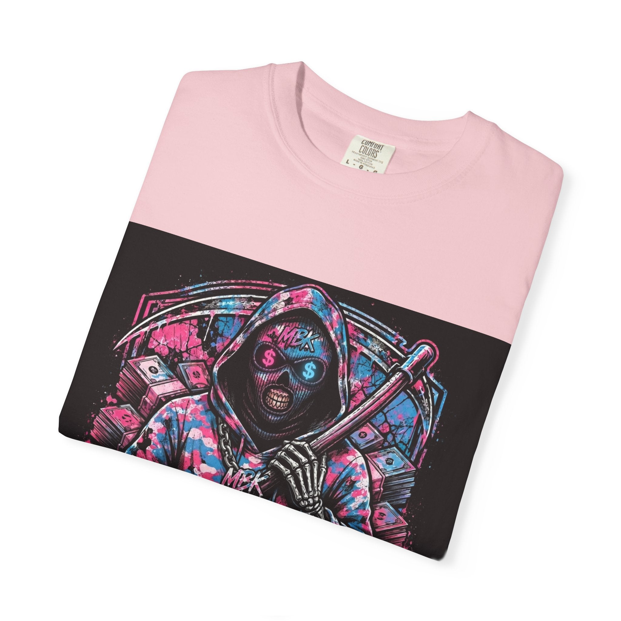 T-Shirt — MBK "My Brother Keeper" cotton candy grim Reaper tee
