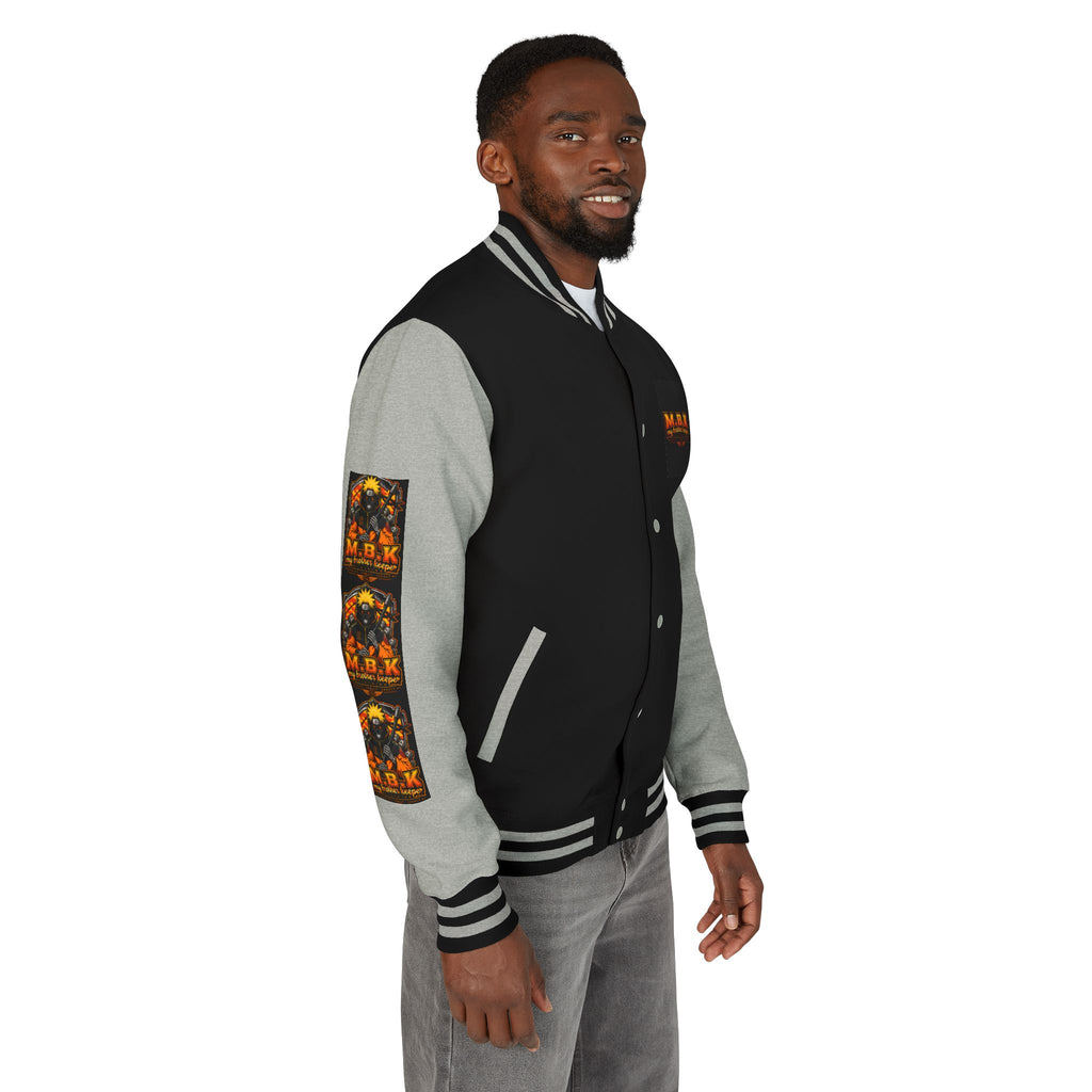 Naruto Hoodie Mask Letterman Jacket — Anime Varsity Jacket with Naruto Mask Graphic