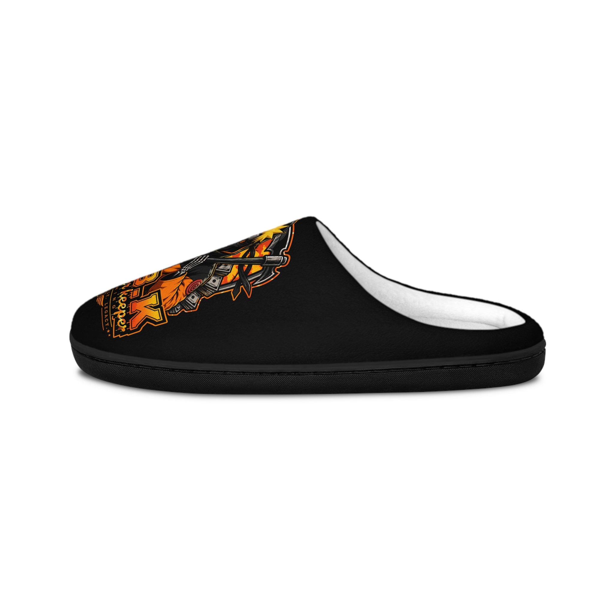 Naruto-Inspired Men’s Indoor Slippers — Bold Anime Rogue Design