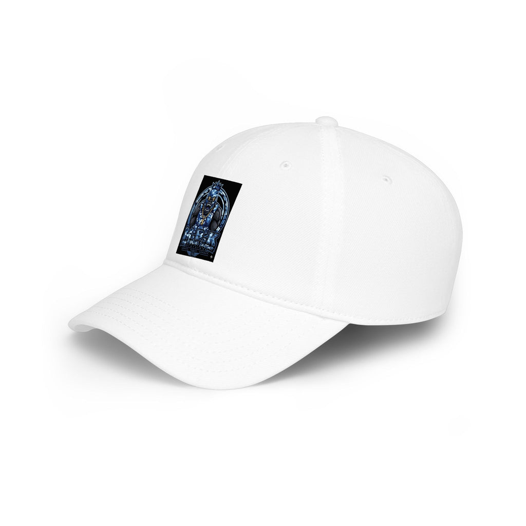 Gargoyle Guardian Low Profile Baseball Cap — Gothic Stone Creature Design