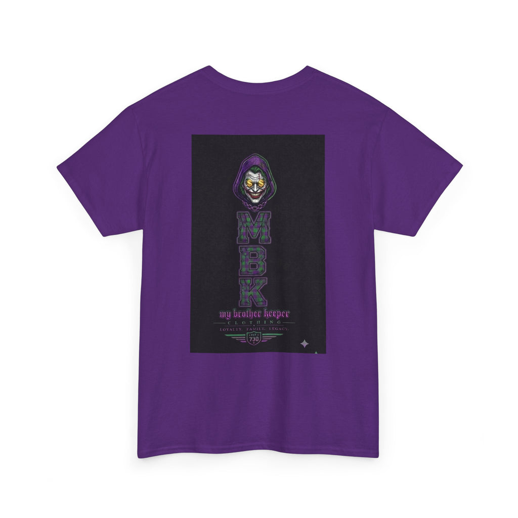 MBK "My Brother Keeper" Joker Skull Tee — Why So Serious Graphic T-Shirt