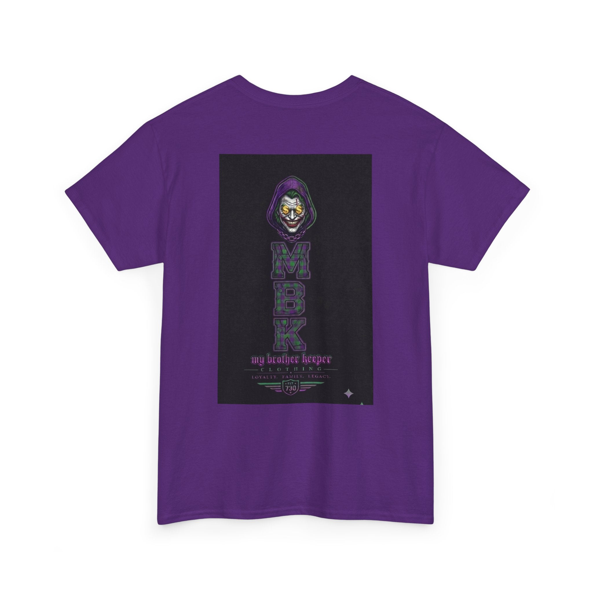 MBK "My Brother Keeper" Joker Skull Tee — Why So Serious Graphic T-Shirt
