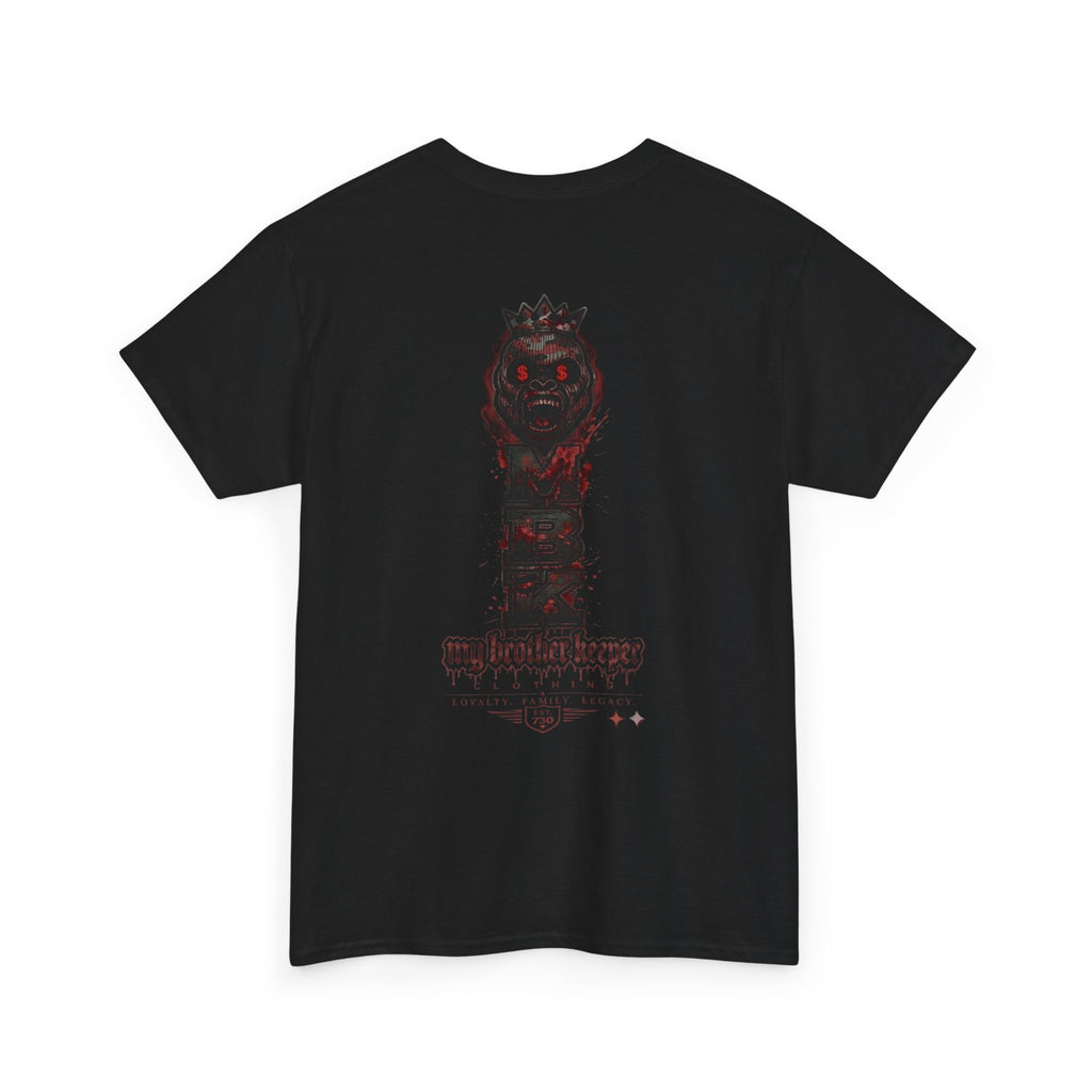 Skull King Graphic Tee — Horror Retro Band Shirt