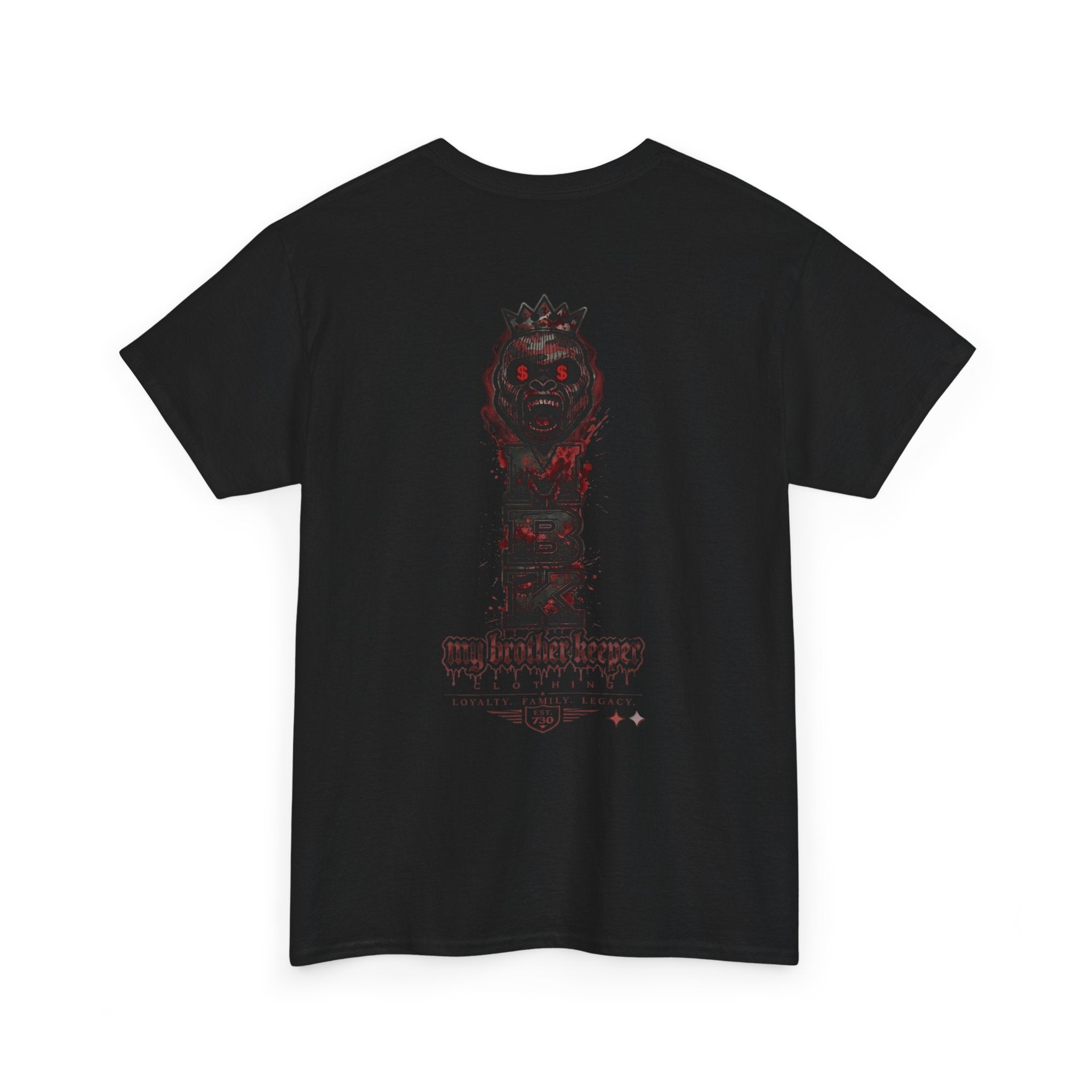 Skull King Graphic Tee — Horror Retro Band Shirt
