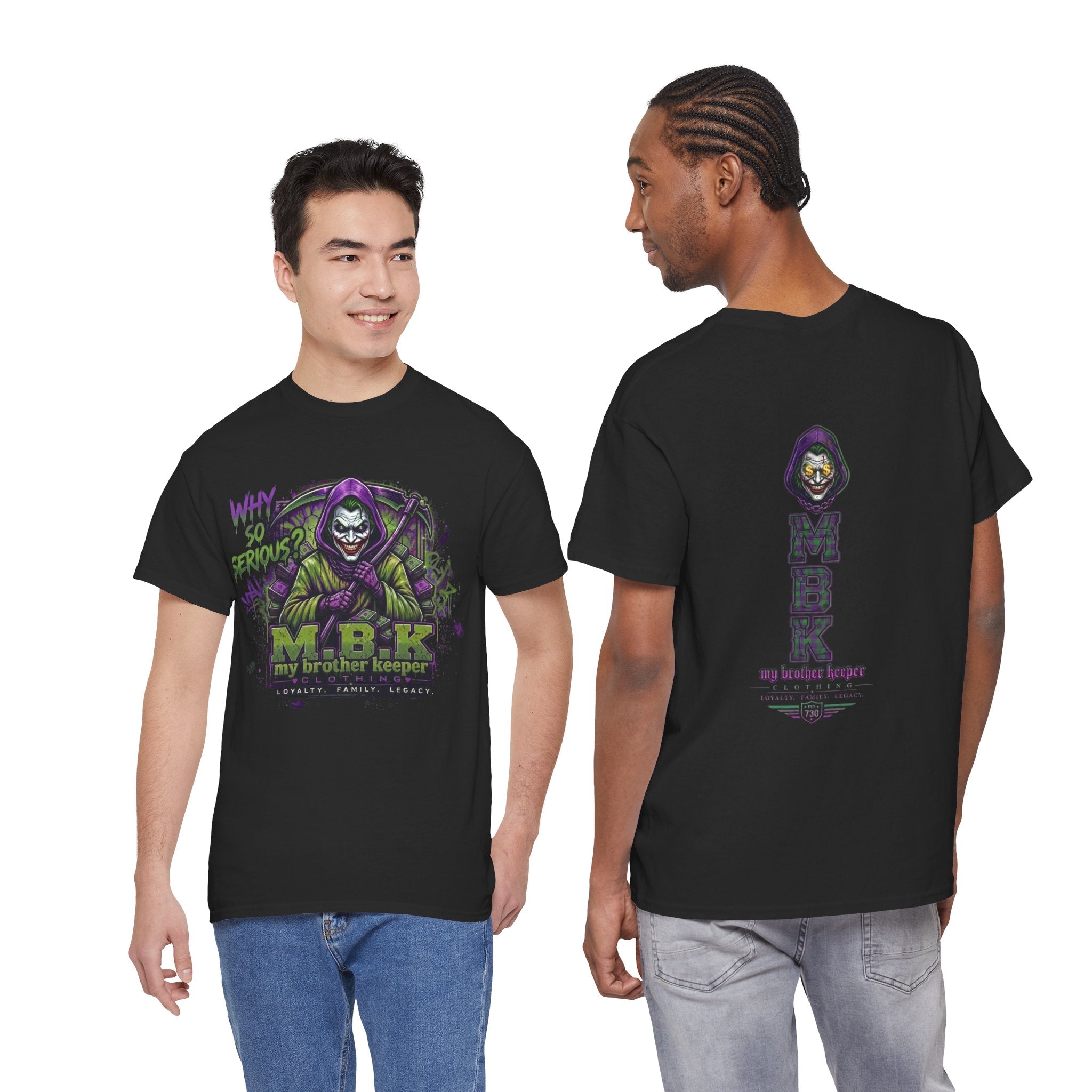 Grim Reaper 'Why So Serious?' MBK Graphic Tee