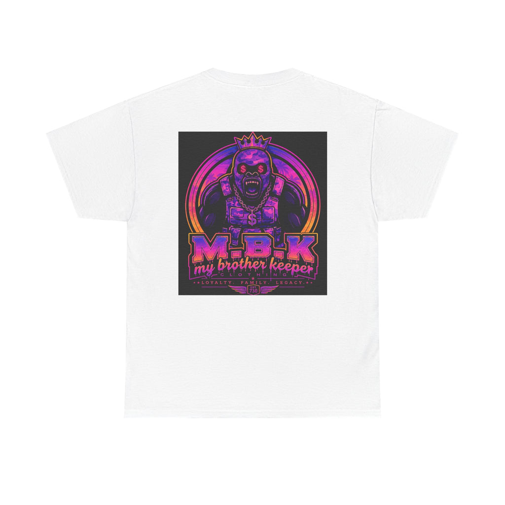 My Brother Keeper (MBK) Graphic Tee — Neon Gorilla Streetwear T‑Shirt