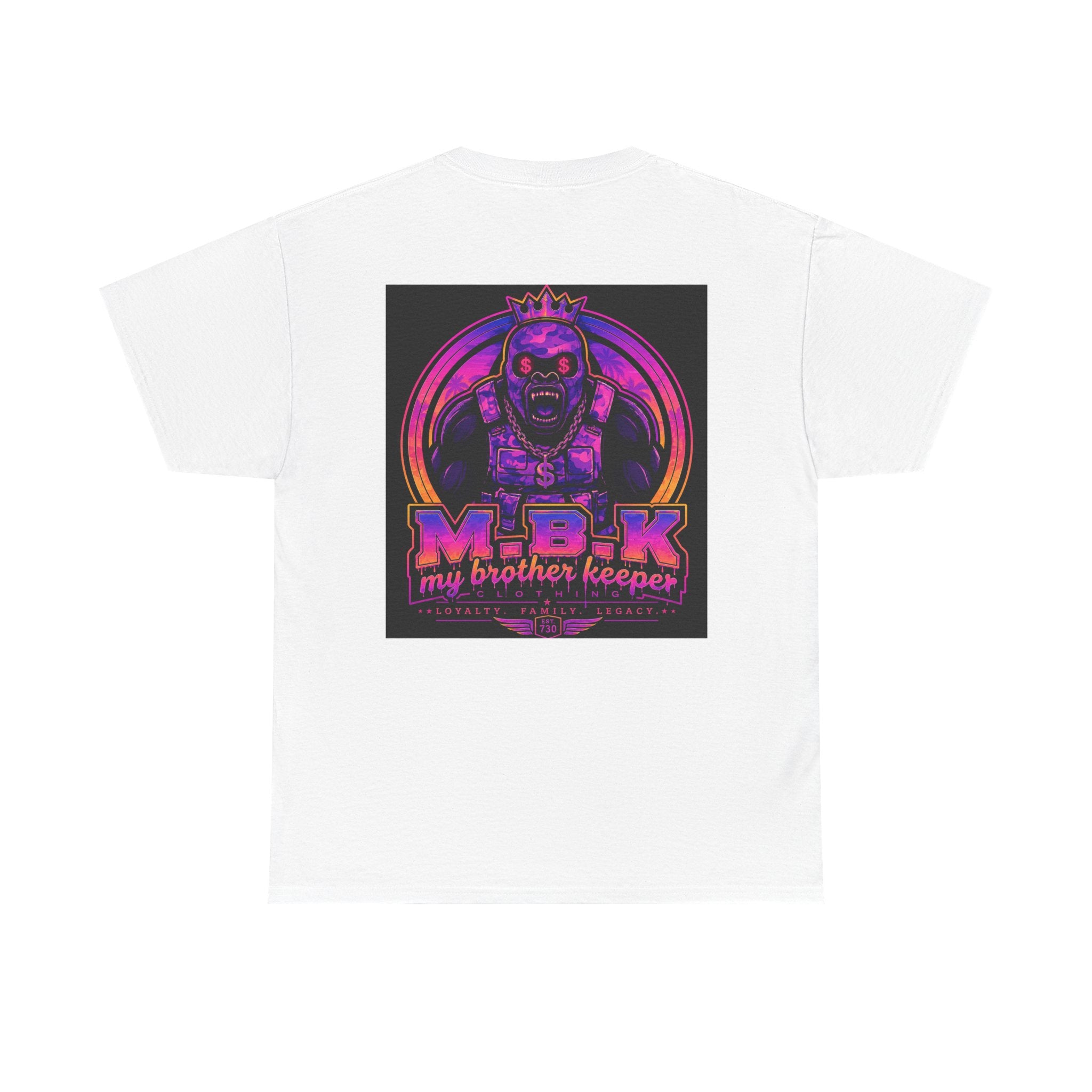 My Brother Keeper (MBK) Graphic Tee — Neon Gorilla Streetwear T‑Shirt