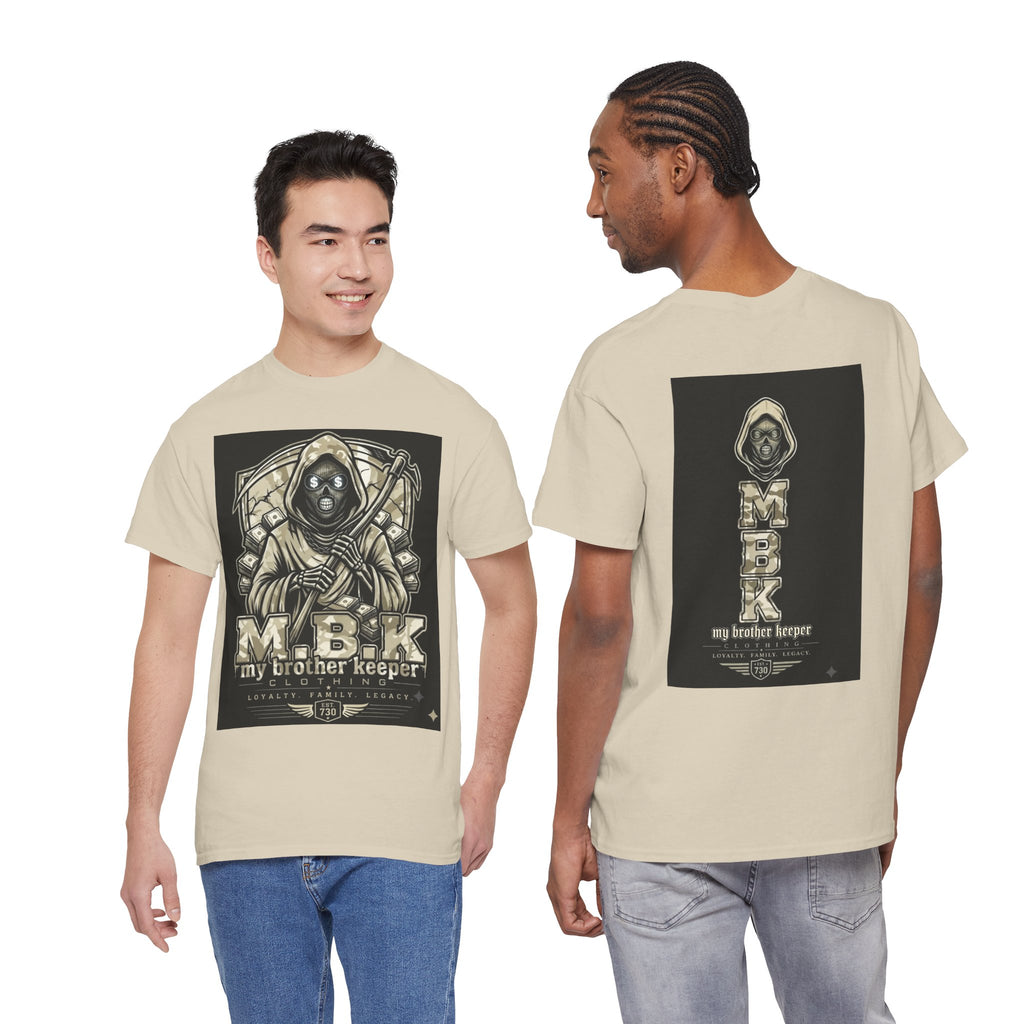 MBK "My Brother Keeper" Graphic Tee — Grim Reaper Streetwear T-Shirt