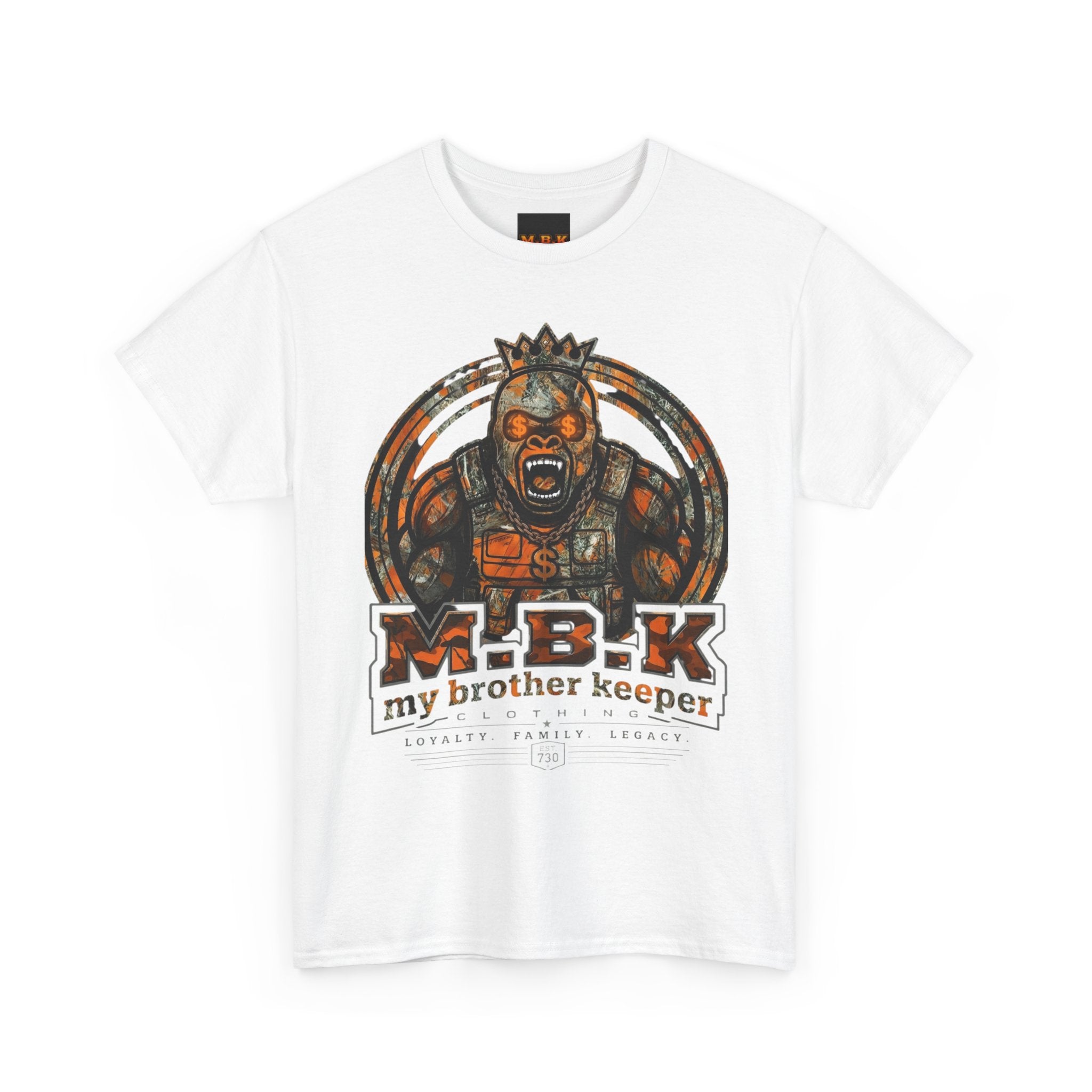 MBK “My Brother Keeper” Graphic Tee — Urban Streetwear Tribal King Design
