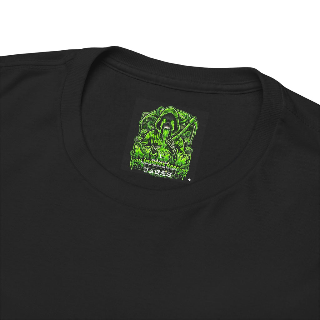 MBK "My Brother Keeper" Cotton Tee – Green Varsity Graphic