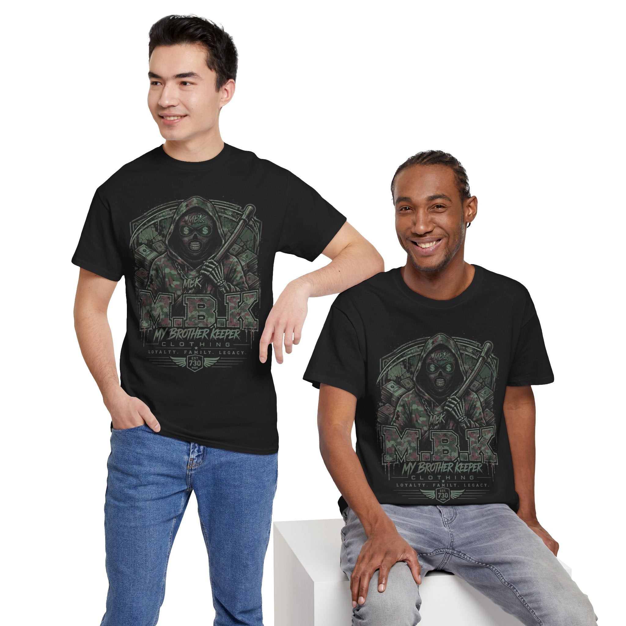 My Brother Keeper Tee – Dark Reaper Graphic T-Shirt