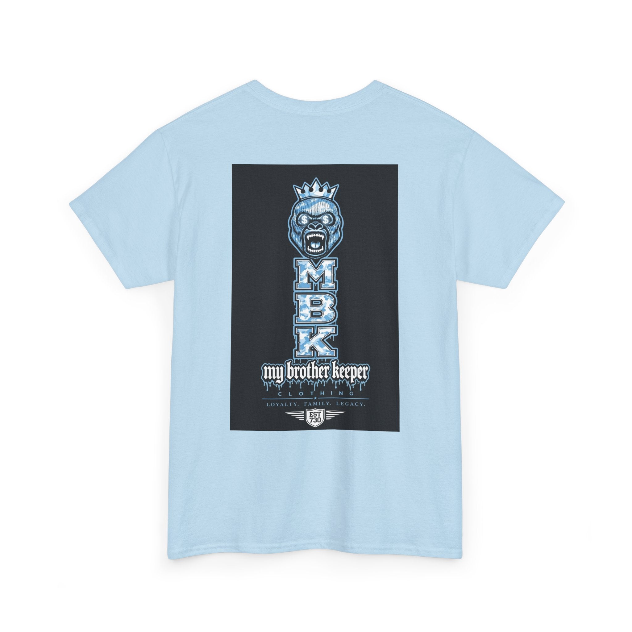 My Brother Keeper (MBK) Graphic Tee — Bold Blue King Streetwear