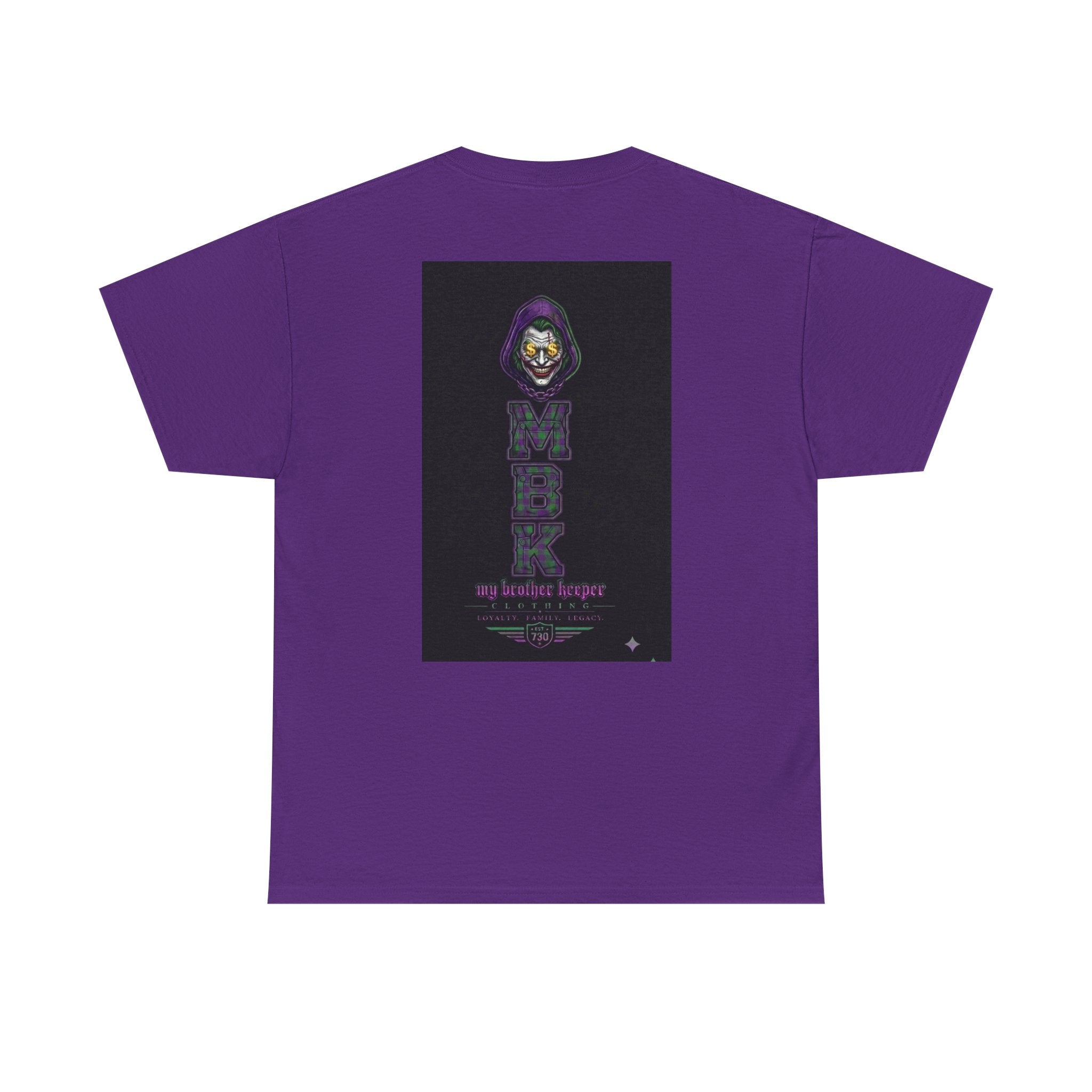 MBK "My Brother Keeper" Joker Skull Tee — Why So Serious Graphic T-Shirt