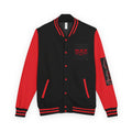 Letterman Jacket — 'My Brother Keeper' Red & Black Reaper Design