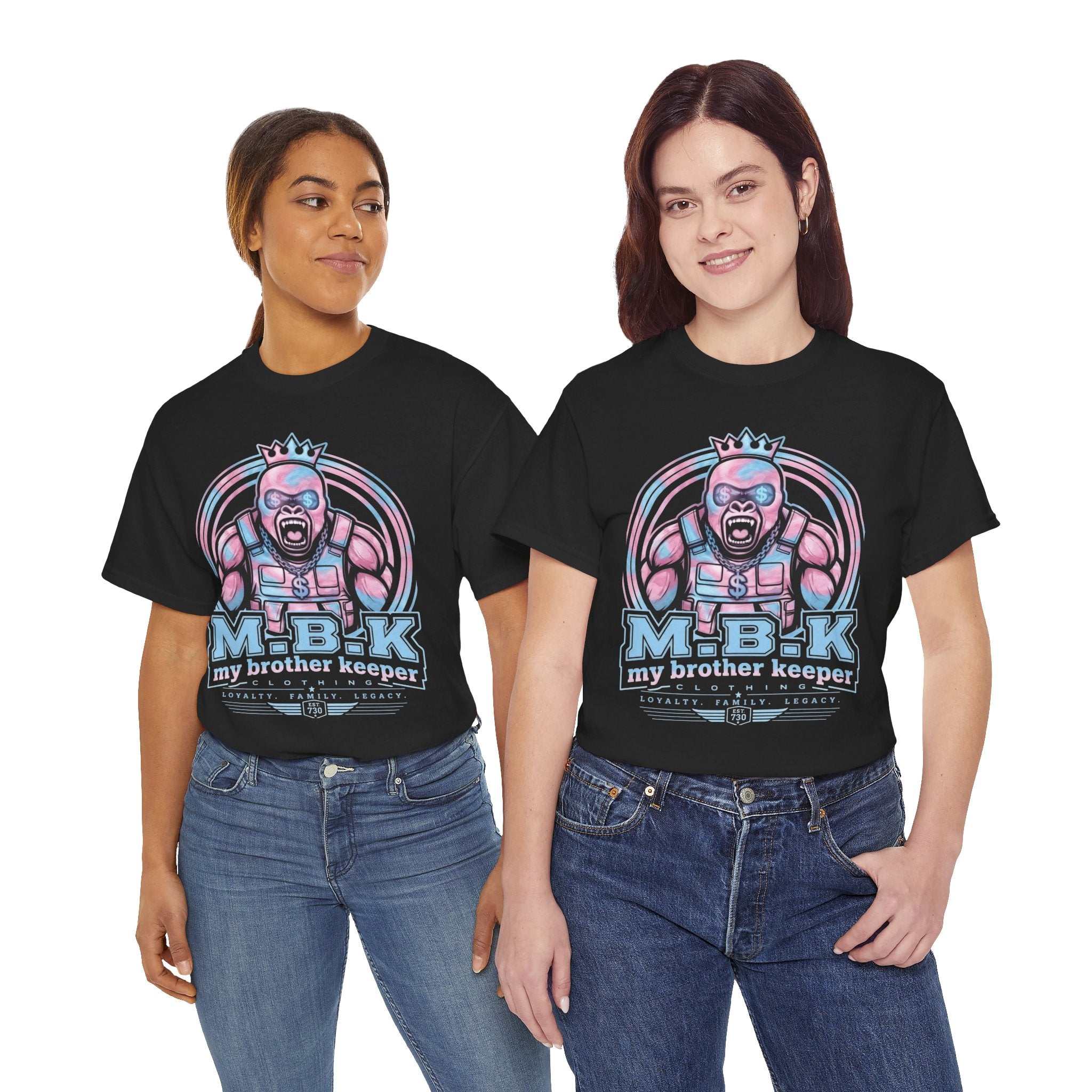 MBK 'My Brother Keeper' Graphic Tee – Bold King Character Streetwear