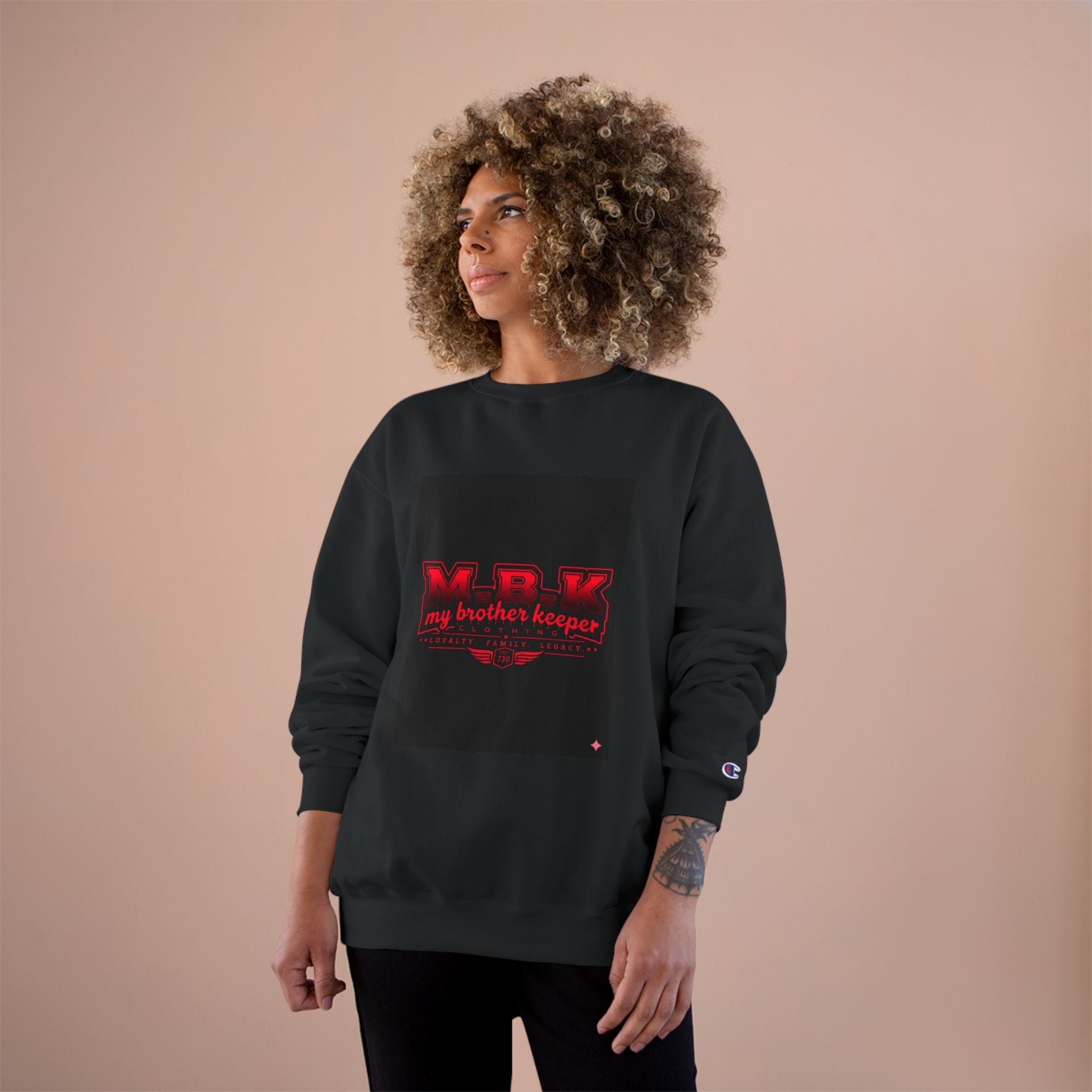 My Brother Keeper (MBK) Sweatshirt - Graphic Champion Crewneck