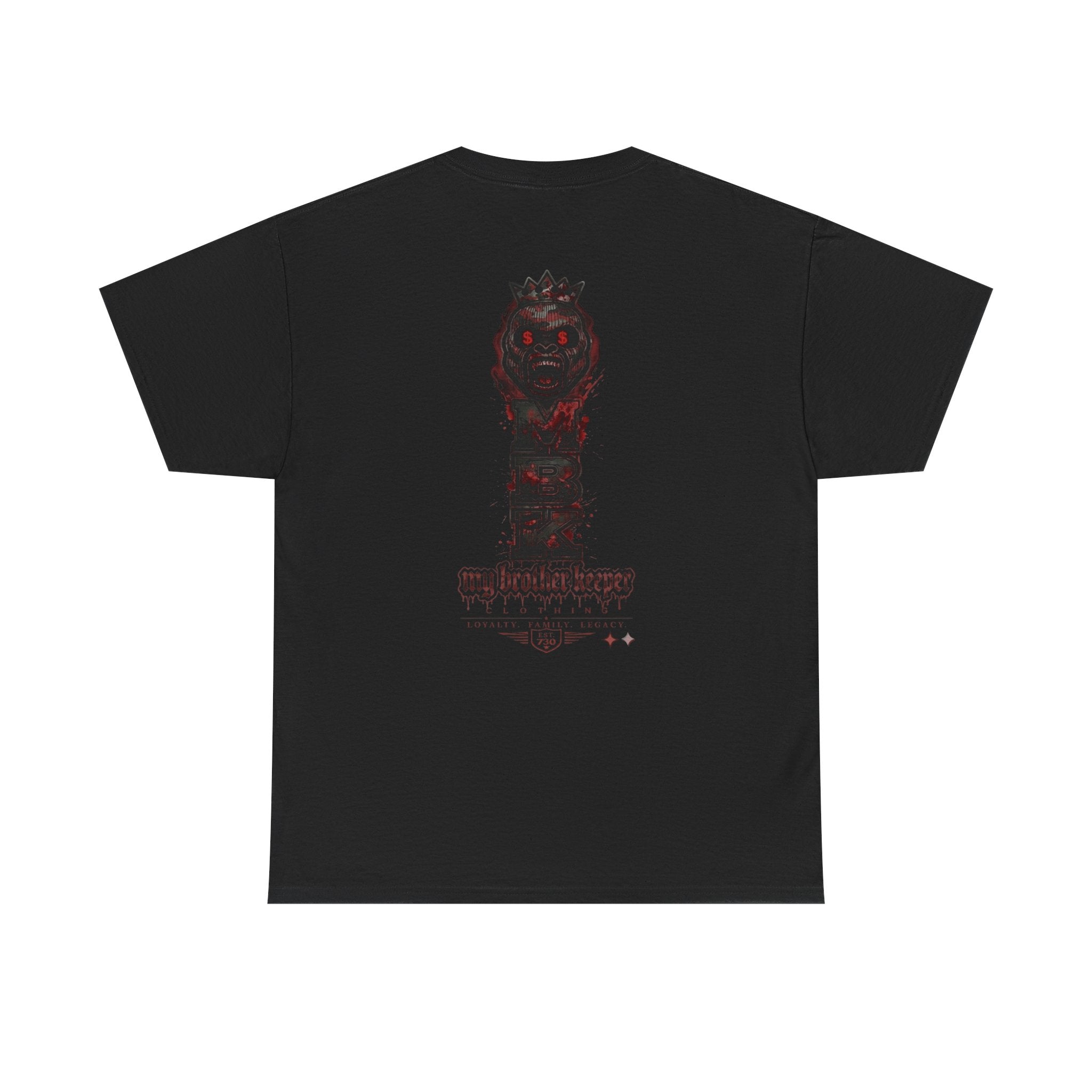 Skull King Graphic Tee — Horror Retro Band Shirt