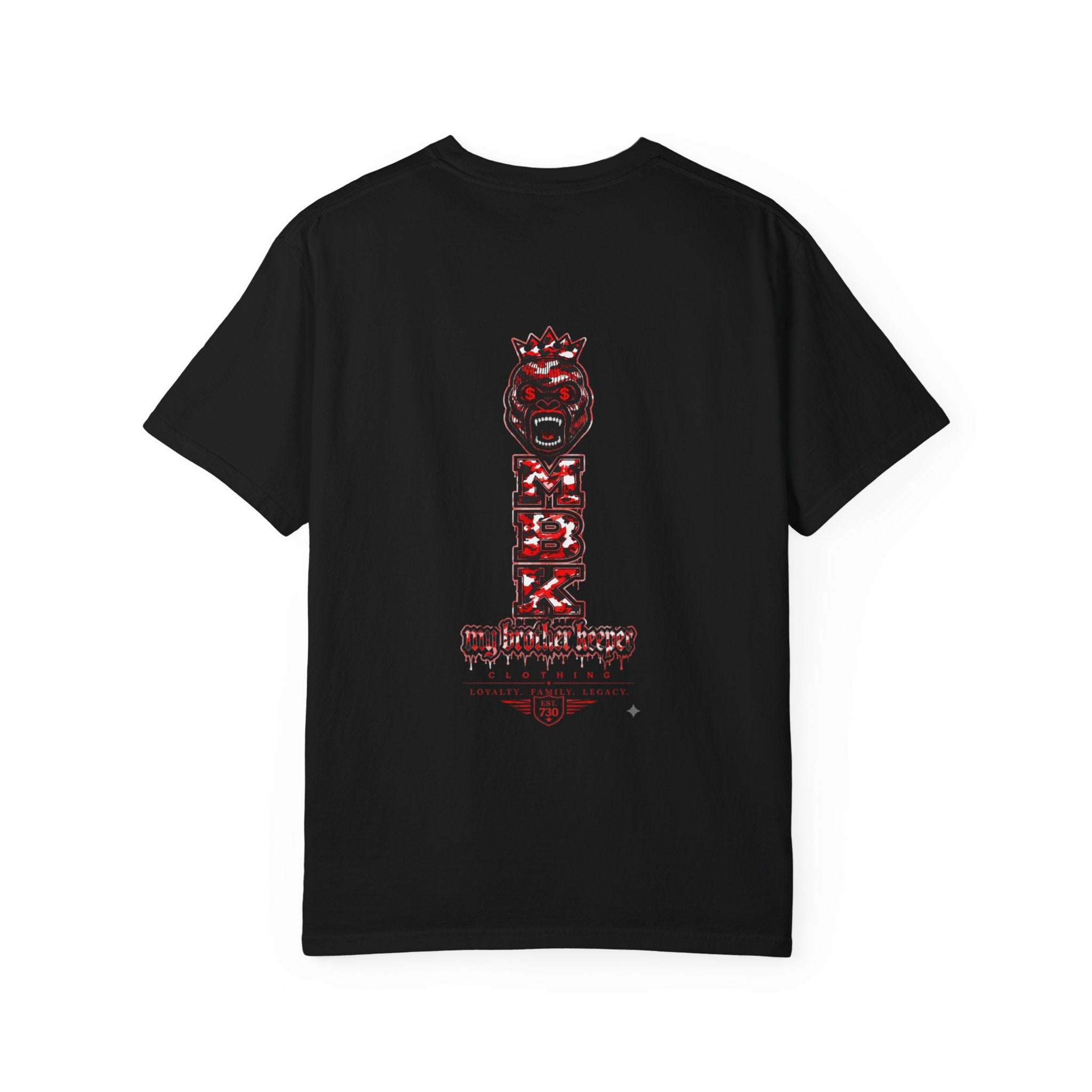 Gorilla Rampage Graphic T‑Shirt — Red & Black Streetwear Tee