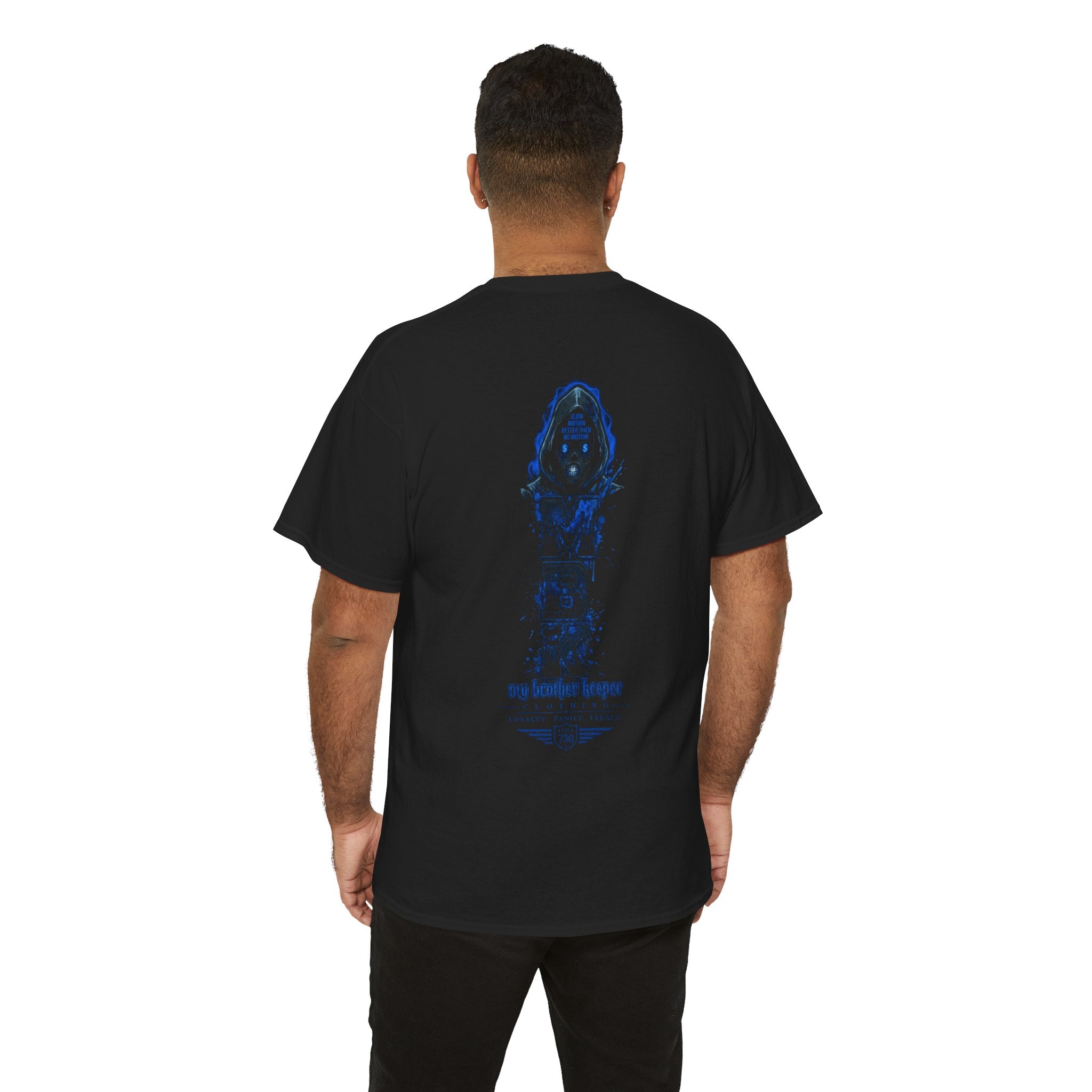 Grim Reaper “My Brother Keeper” Graphic Tee — Dark Gothic Skull Shirt