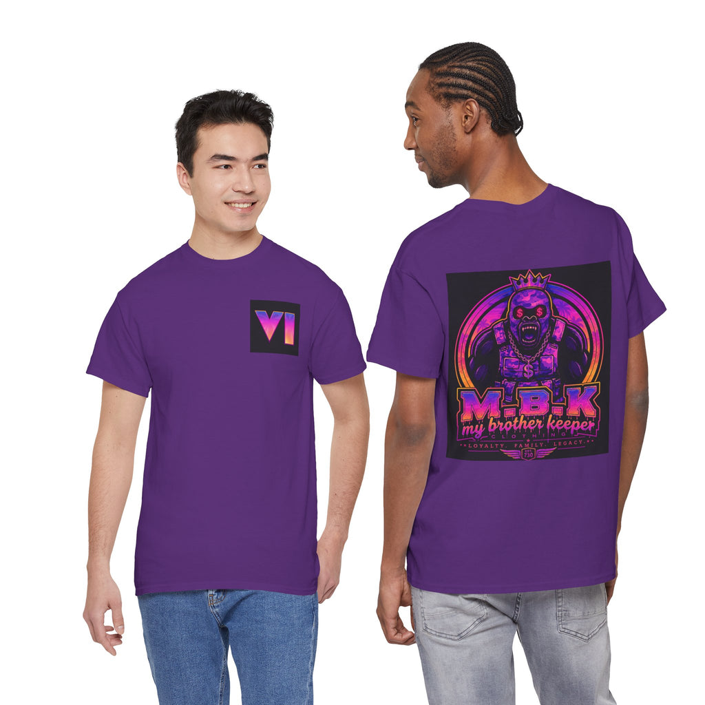 My Brother Keeper (MBK) Graphic Tee — Neon Gorilla Streetwear T‑Shirt