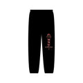 Occult Key Graphic Sweatpants — Gothic Rose Skeleton Design