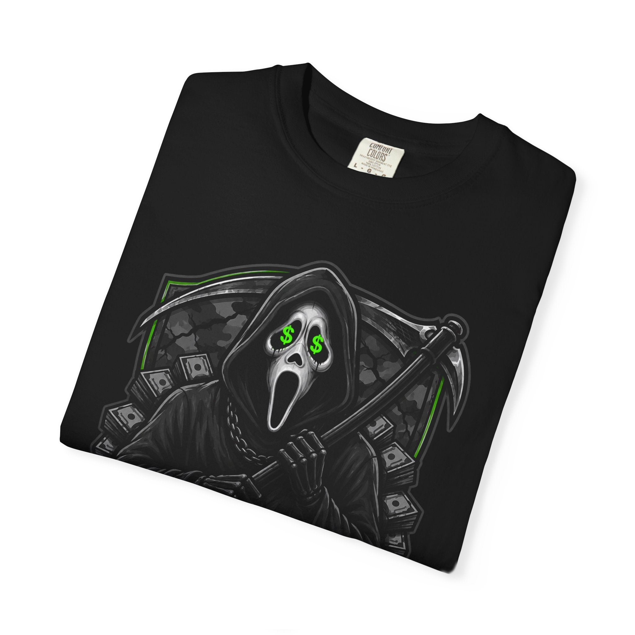 My Brother Keeper (MBK) Grim Reaper Graphic T-Shirt — Horror Streetwear Tee