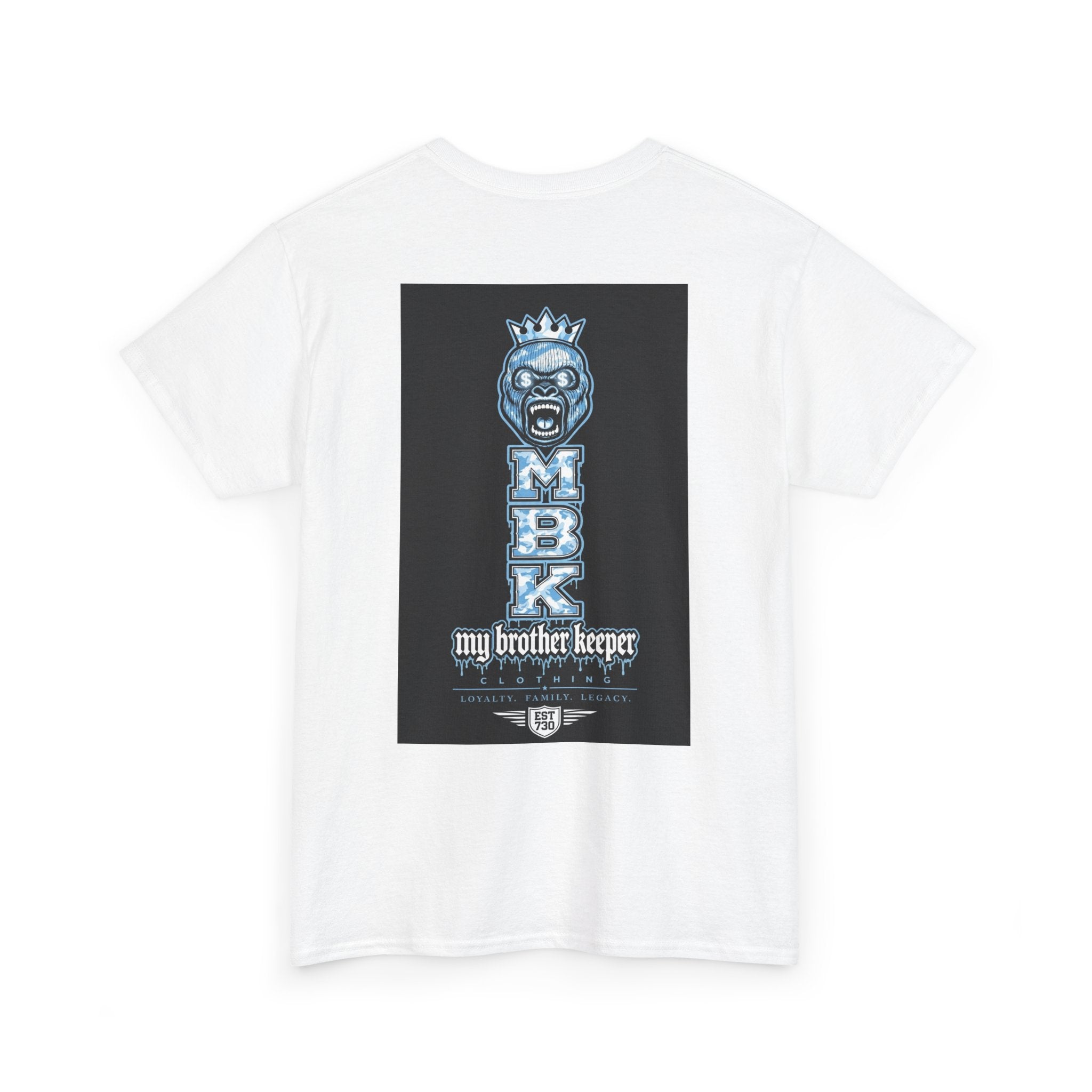 My Brother Keeper (MBK) Graphic Tee — Bold Blue King Streetwear
