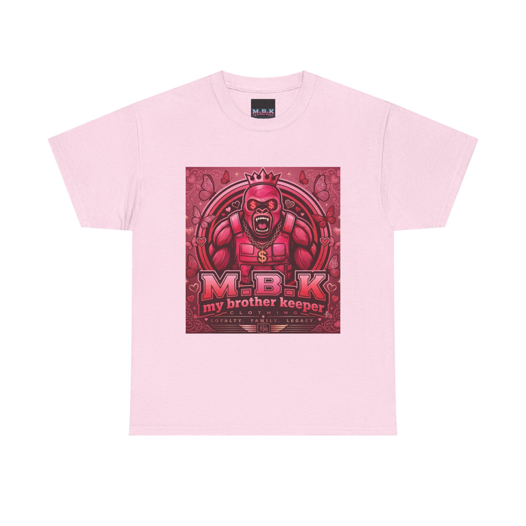 T-Shirt — MBK “My Brother Keeper” Graphic Tee (Bold Red King Design)