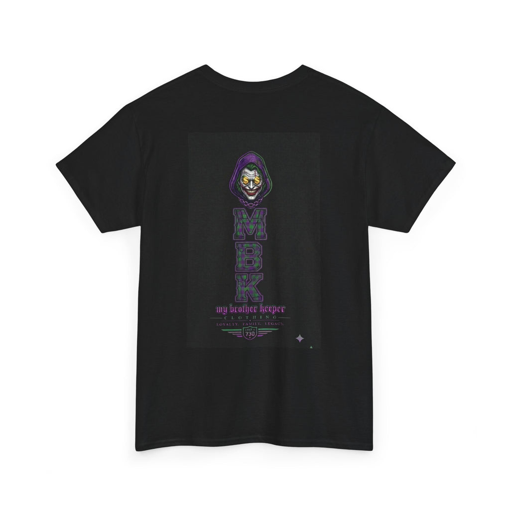 MBK "My Brother Keeper" Joker Skull Tee — Why So Serious Graphic T-Shirt