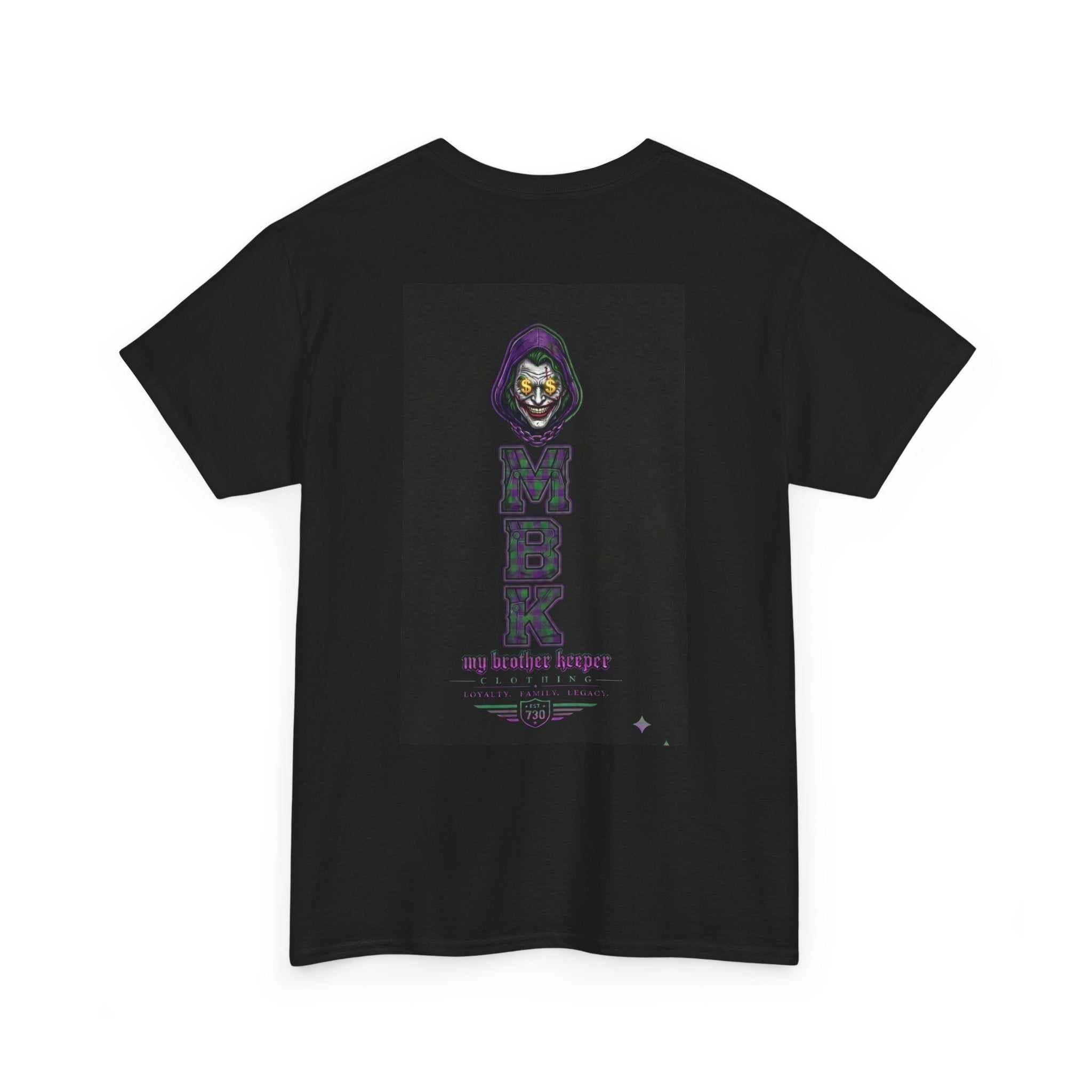 MBK "My Brother Keeper" Joker Skull Tee — Why So Serious Graphic T-Shirt