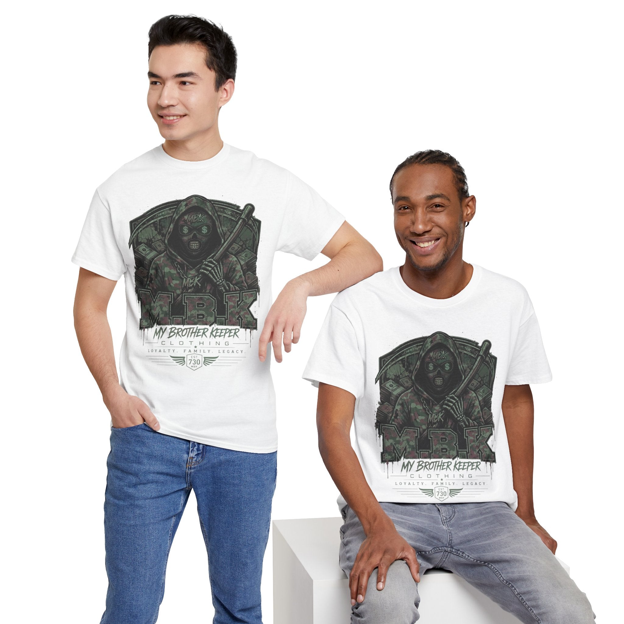 My Brother Keeper Tee – Dark Reaper Graphic T-Shirt